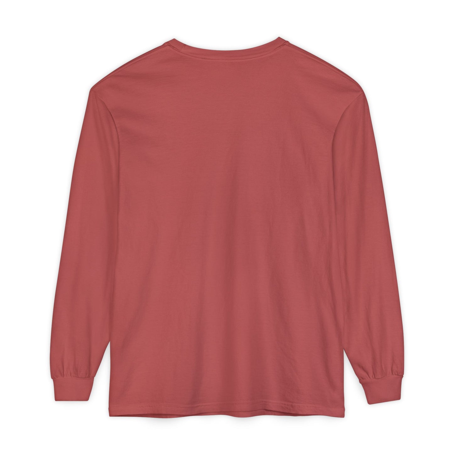 Invitation Only Long Sleeve Tee — Minimal Pink Text Graphic