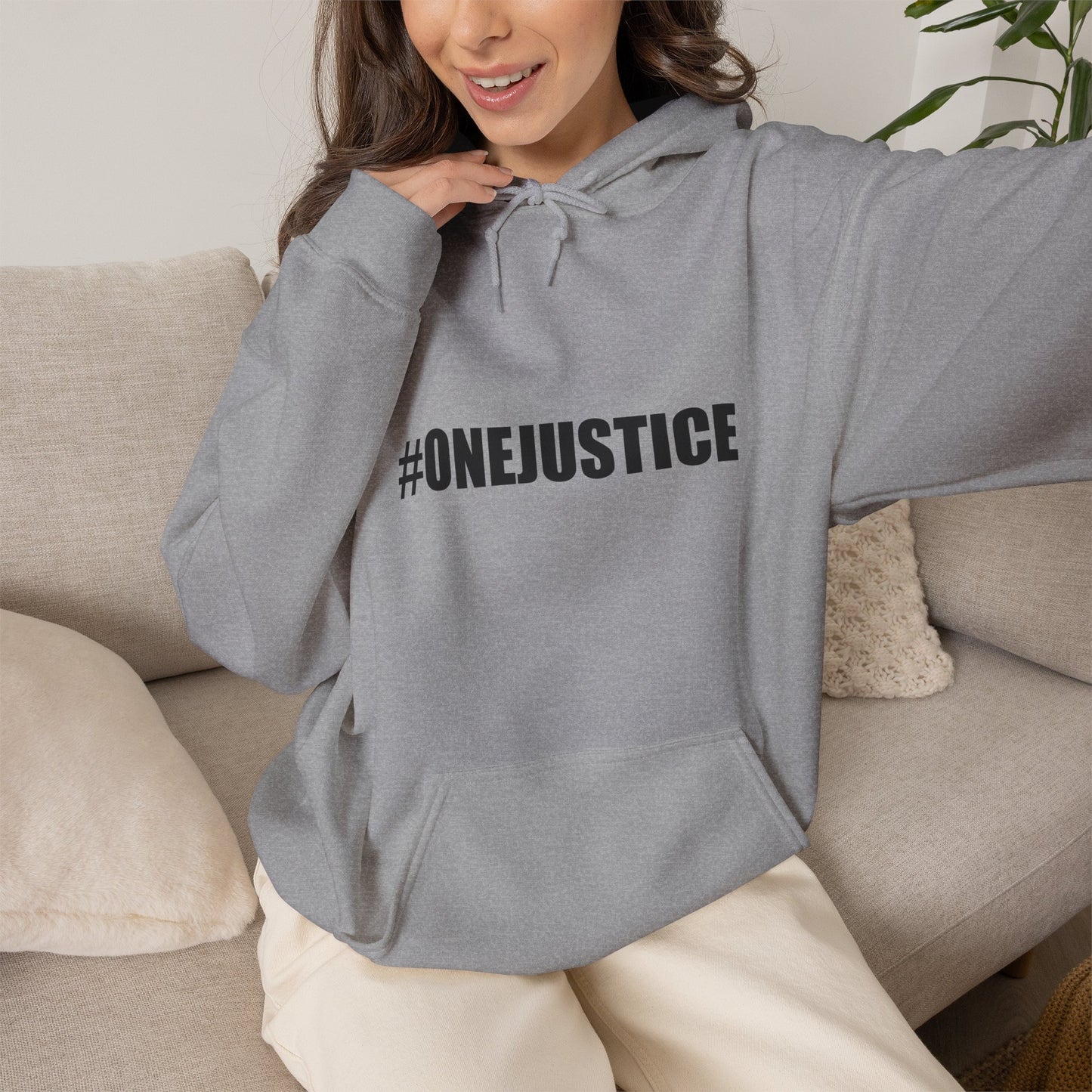 #OneJustice Hoodie — #ProsecutethePowerful Pullover