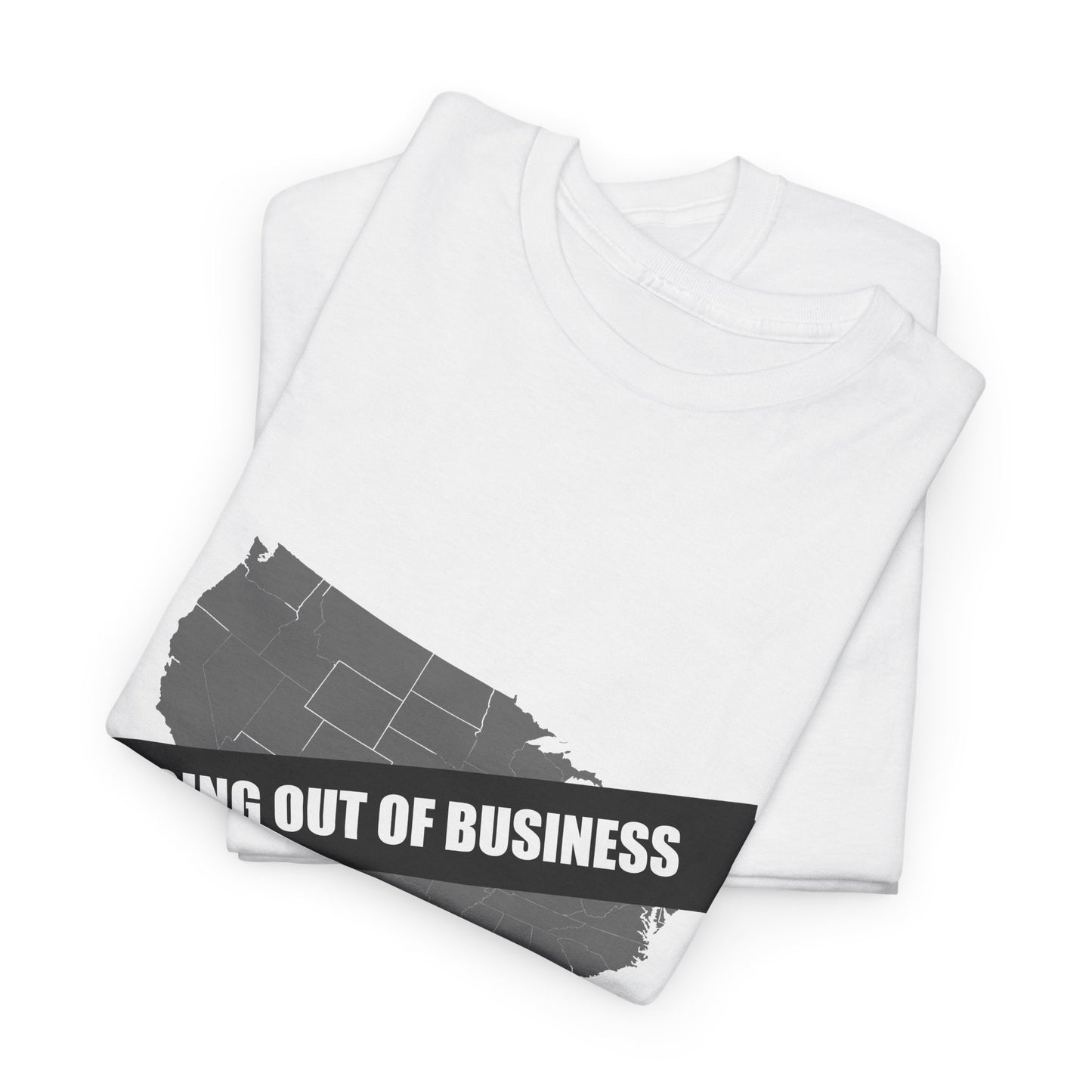 T‑Shirt — "Going Out of Business" USA Map Graphic Tee