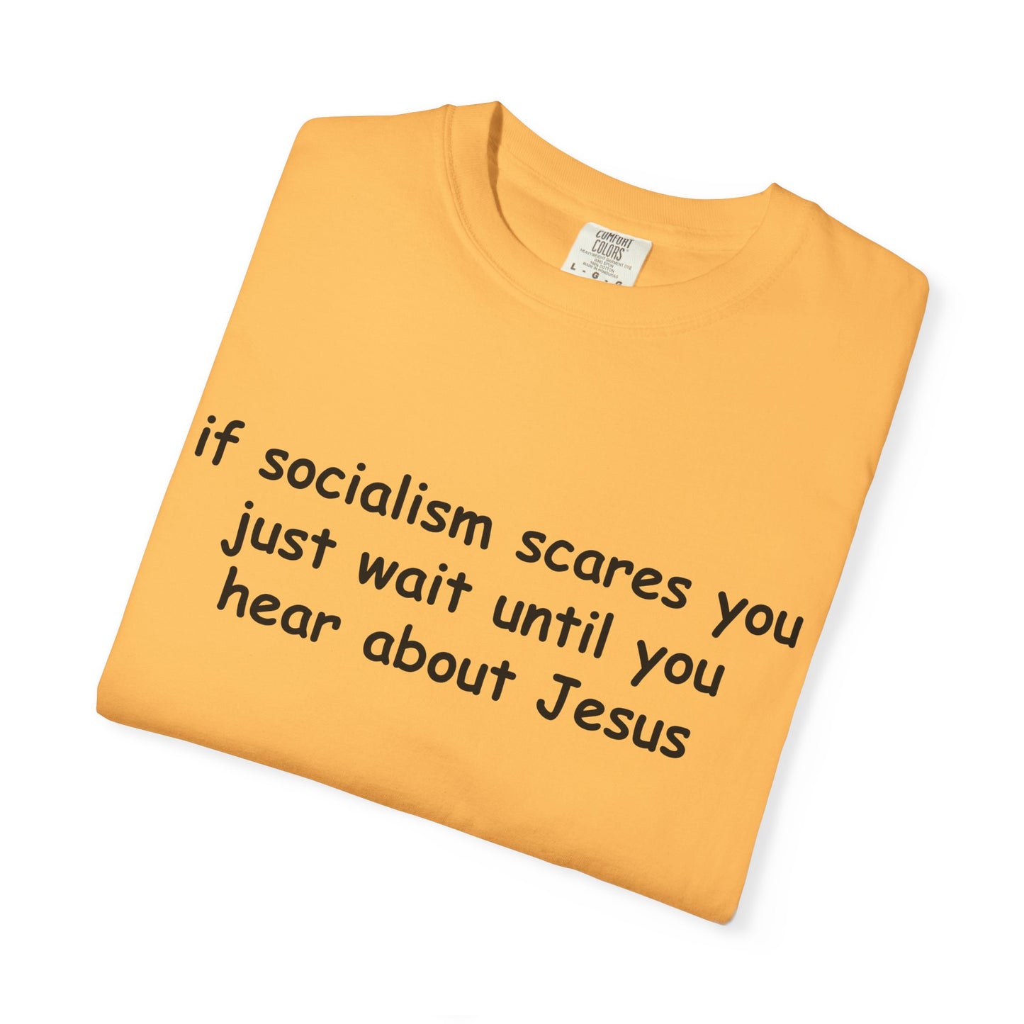 Socialist Jesus T-Shirt —  Modern Irony Graphic Tee