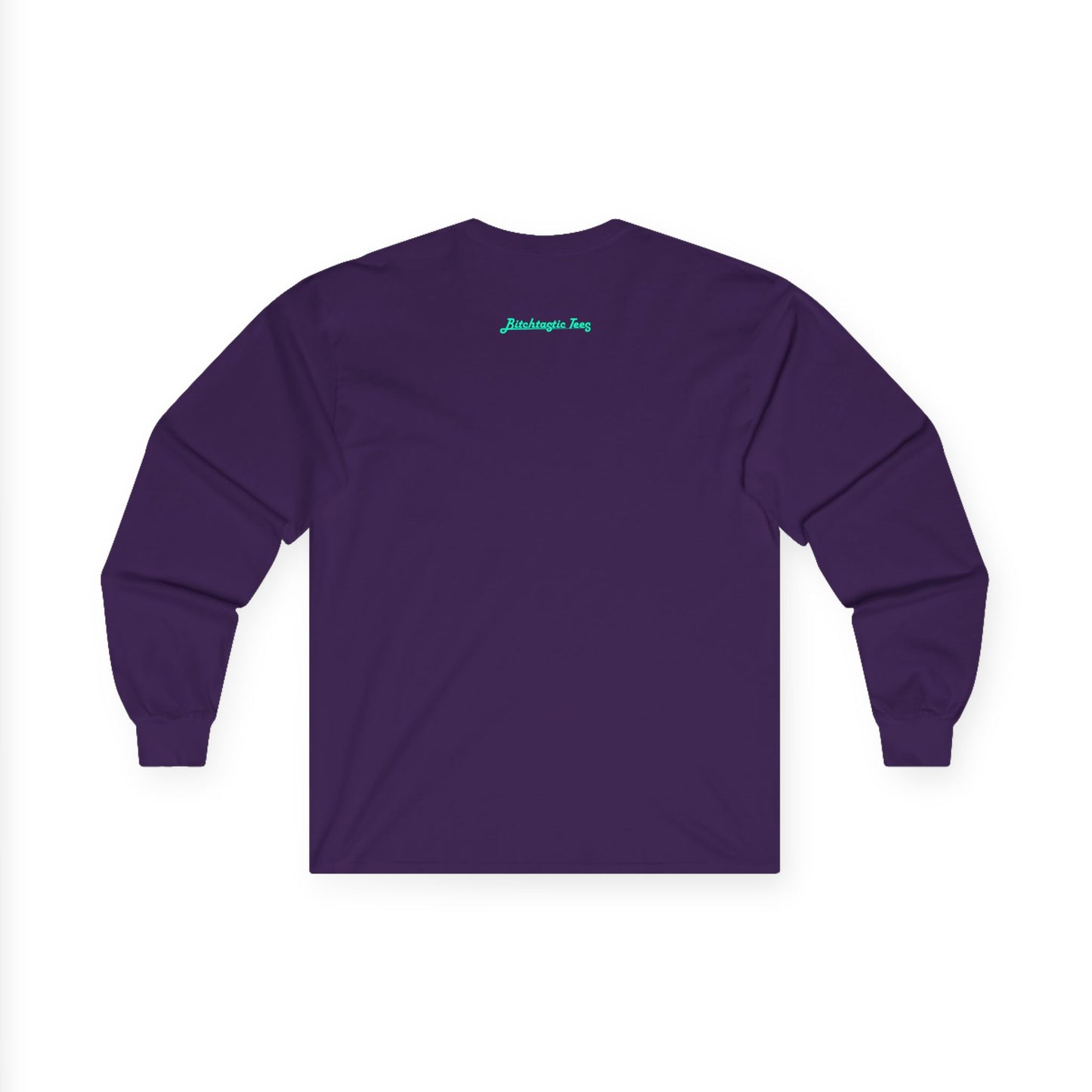 Long Sleeve Tee — "no joy. just memes." Minimalist Meme Shirt