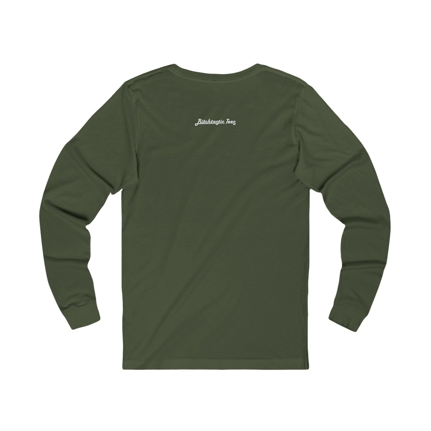Long Sleeve Tee — Retro "Temp's Up Time's Up" Graphic