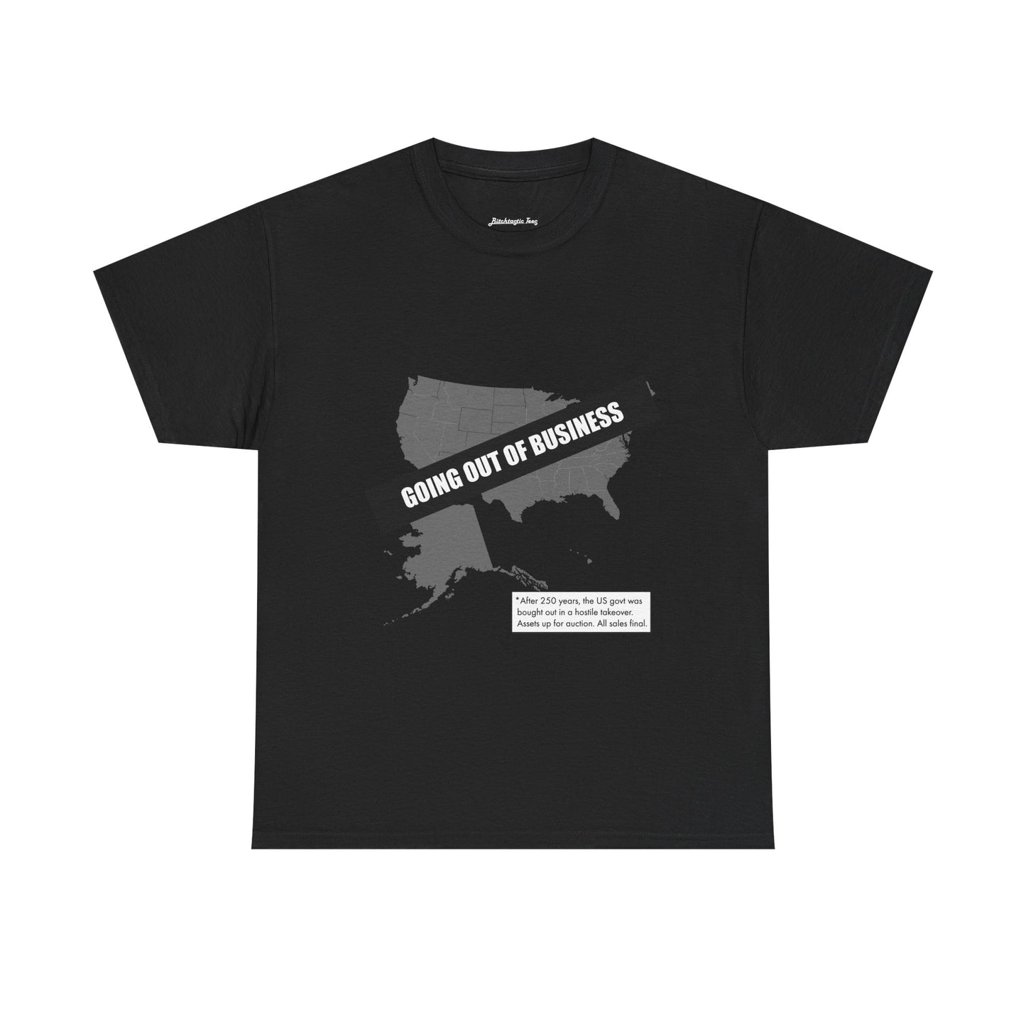 T‑Shirt — "Going Out of Business" USA Map Graphic Tee