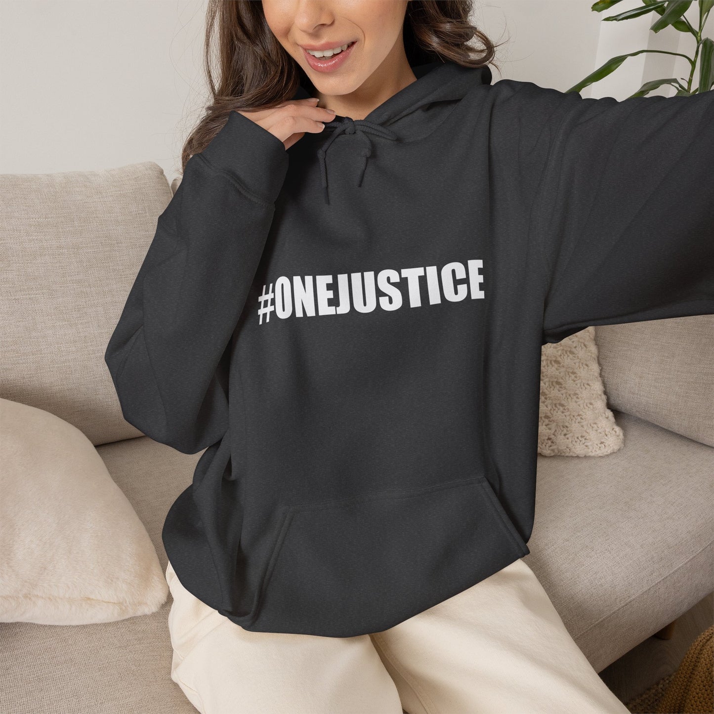 #OneJustice Hoodie — #ProsecutethePowerful Pullover