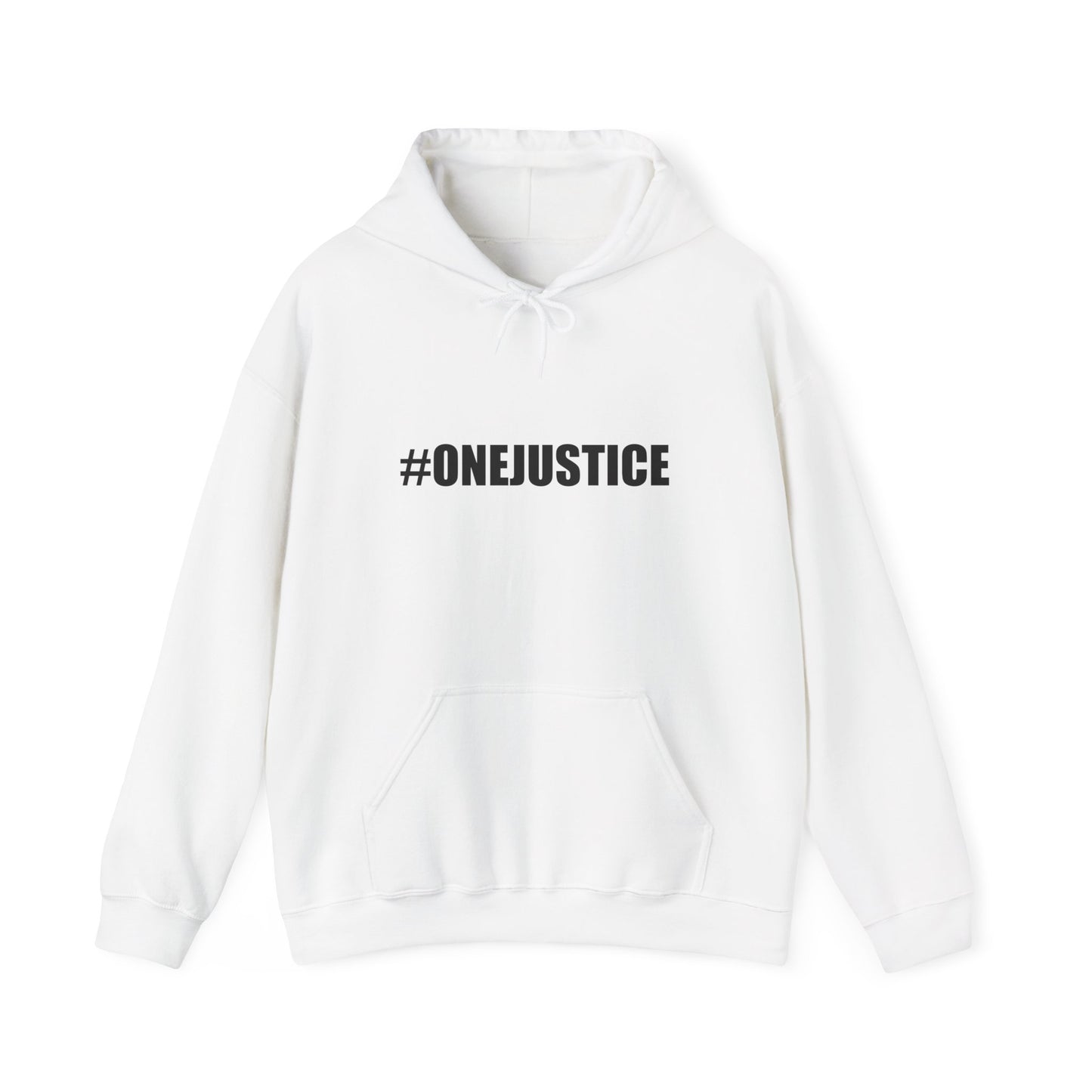 #OneJustice Hoodie — #ProsecutethePowerful Pullover
