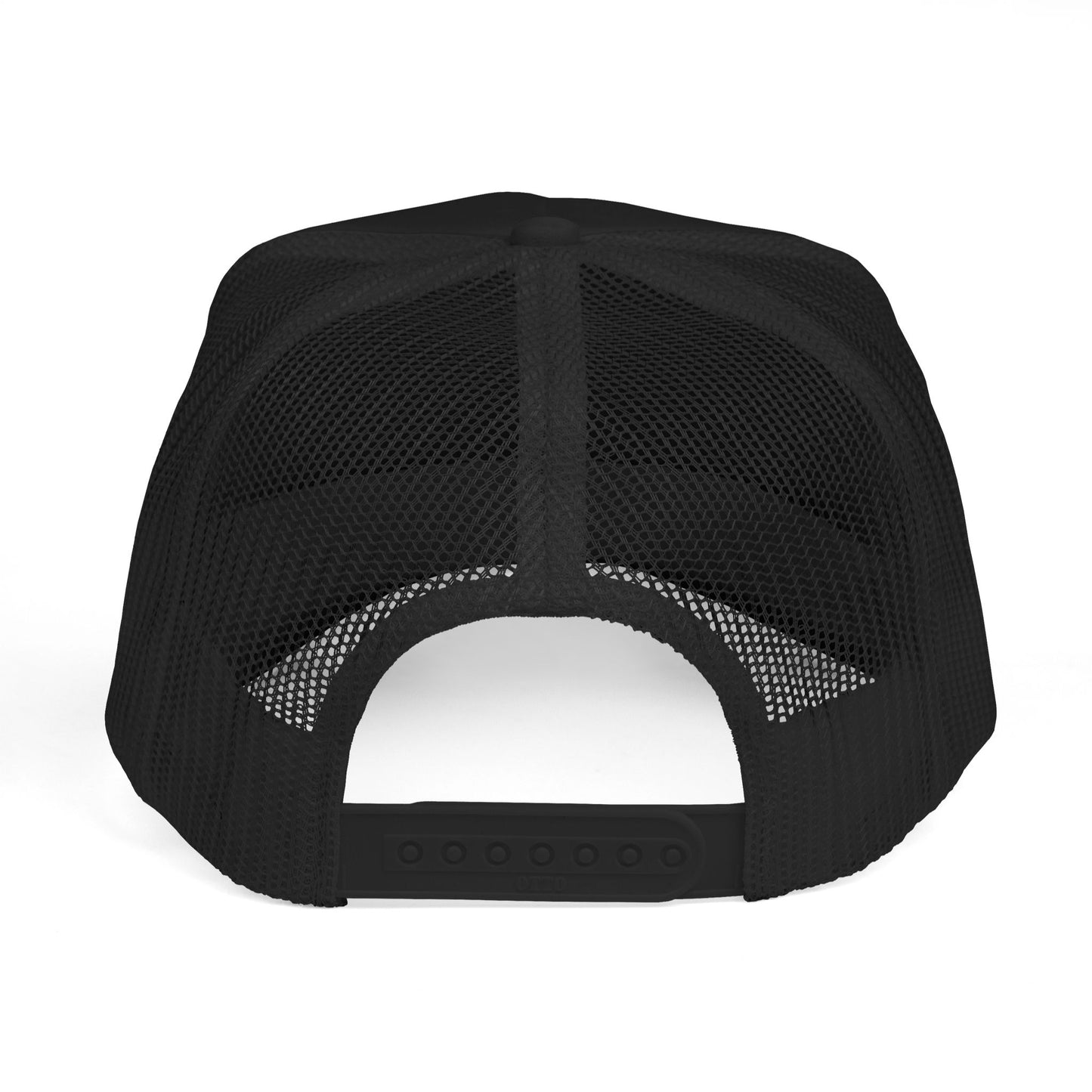 Invitation Only Trucker Hat — Pink Text Foam Cap