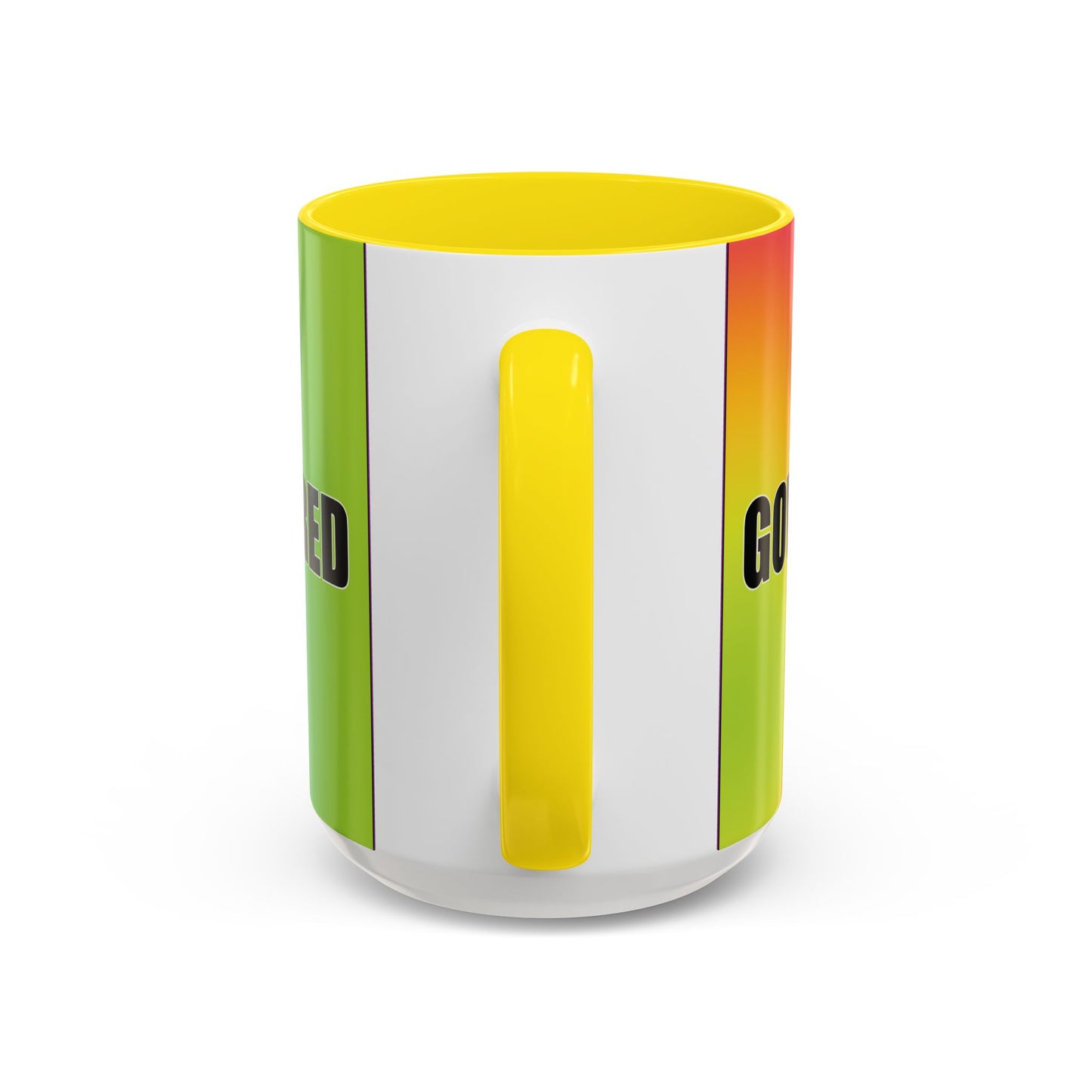 Coffee Mug — Bold Rainbow "F*** Off With The Government-Sponsored Gaslighting" Accent Mug