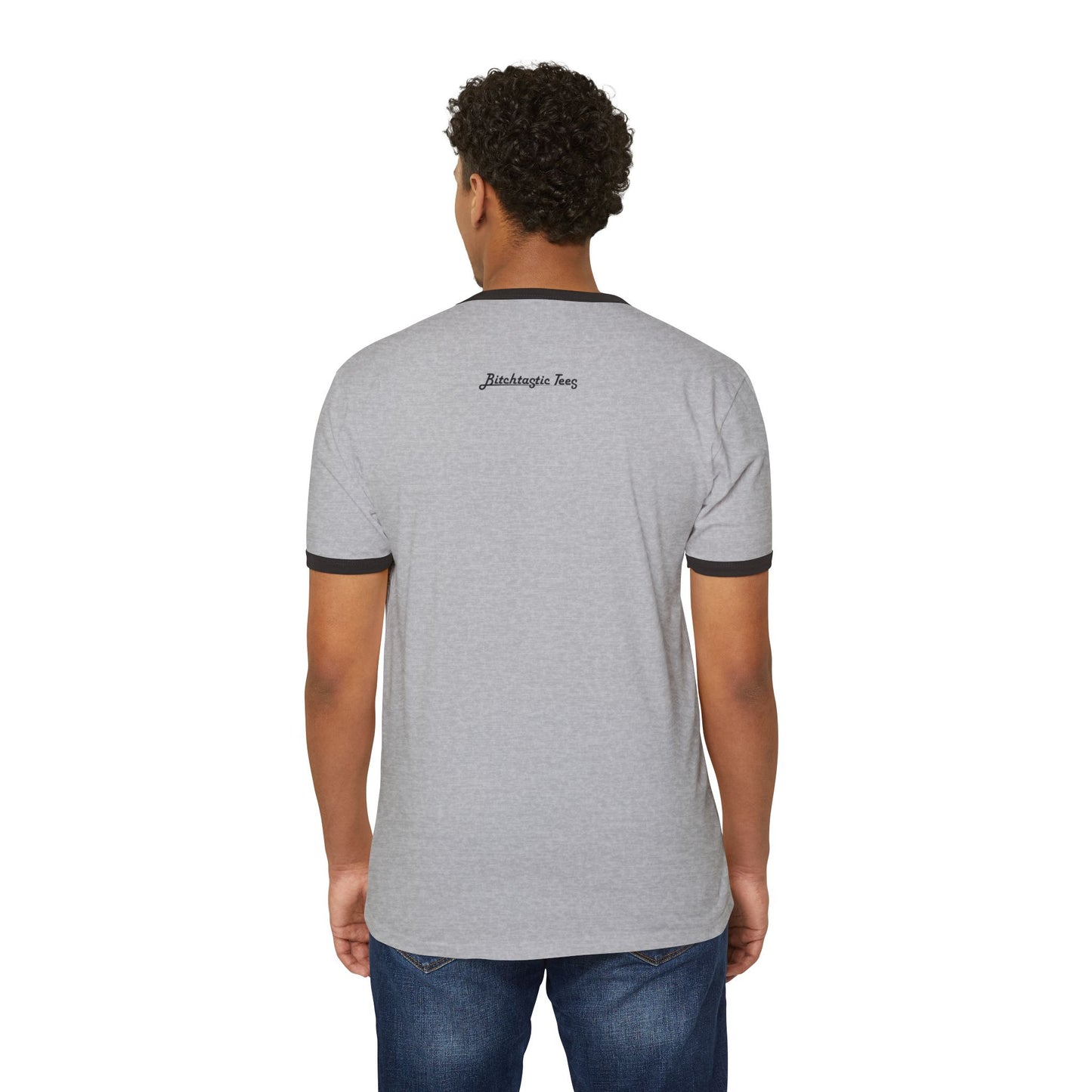 I Frighten Conservatives Ringer T‑Shirt — Rainbow Political Statement Tee