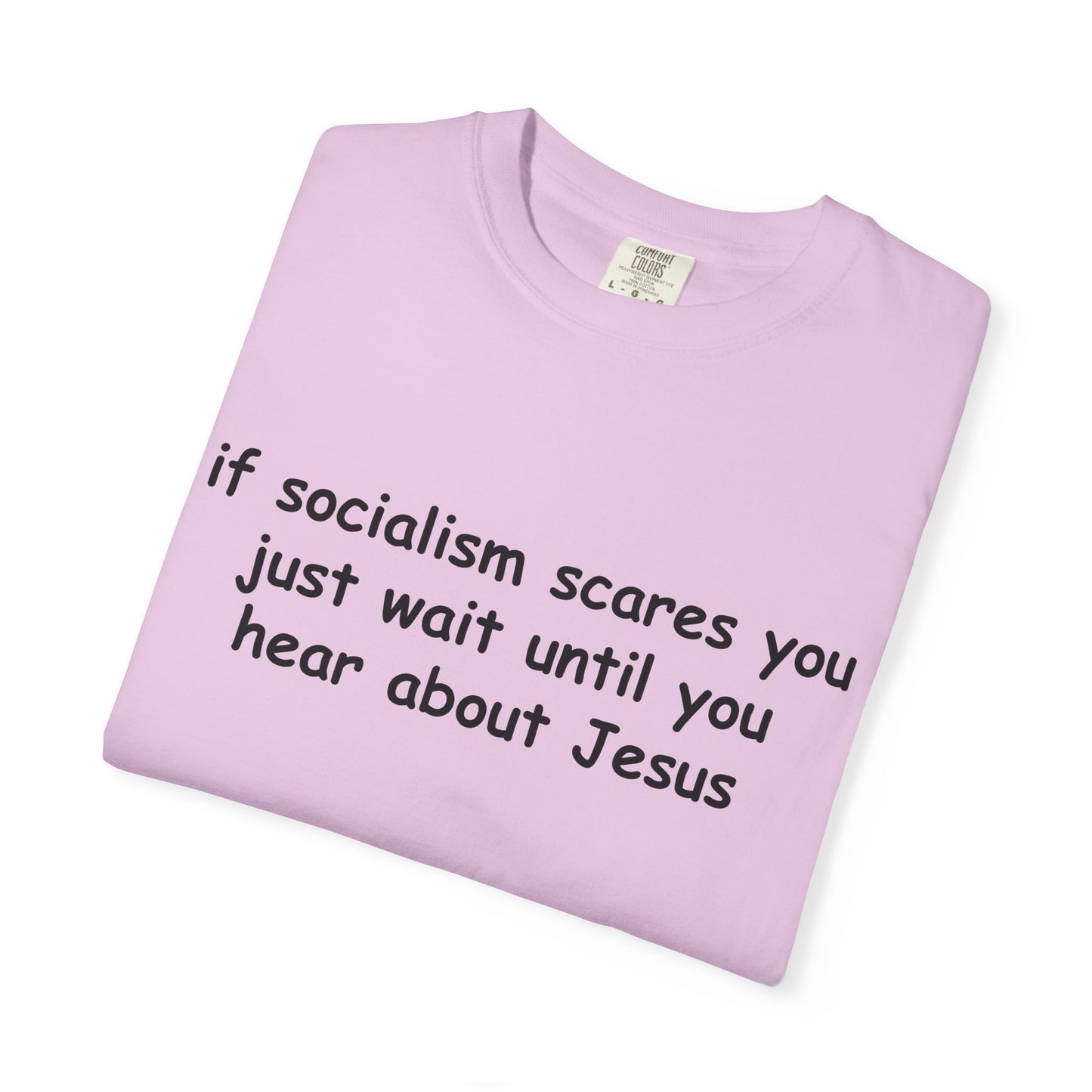 Socialist Jesus T-Shirt —  Modern Irony Graphic Tee