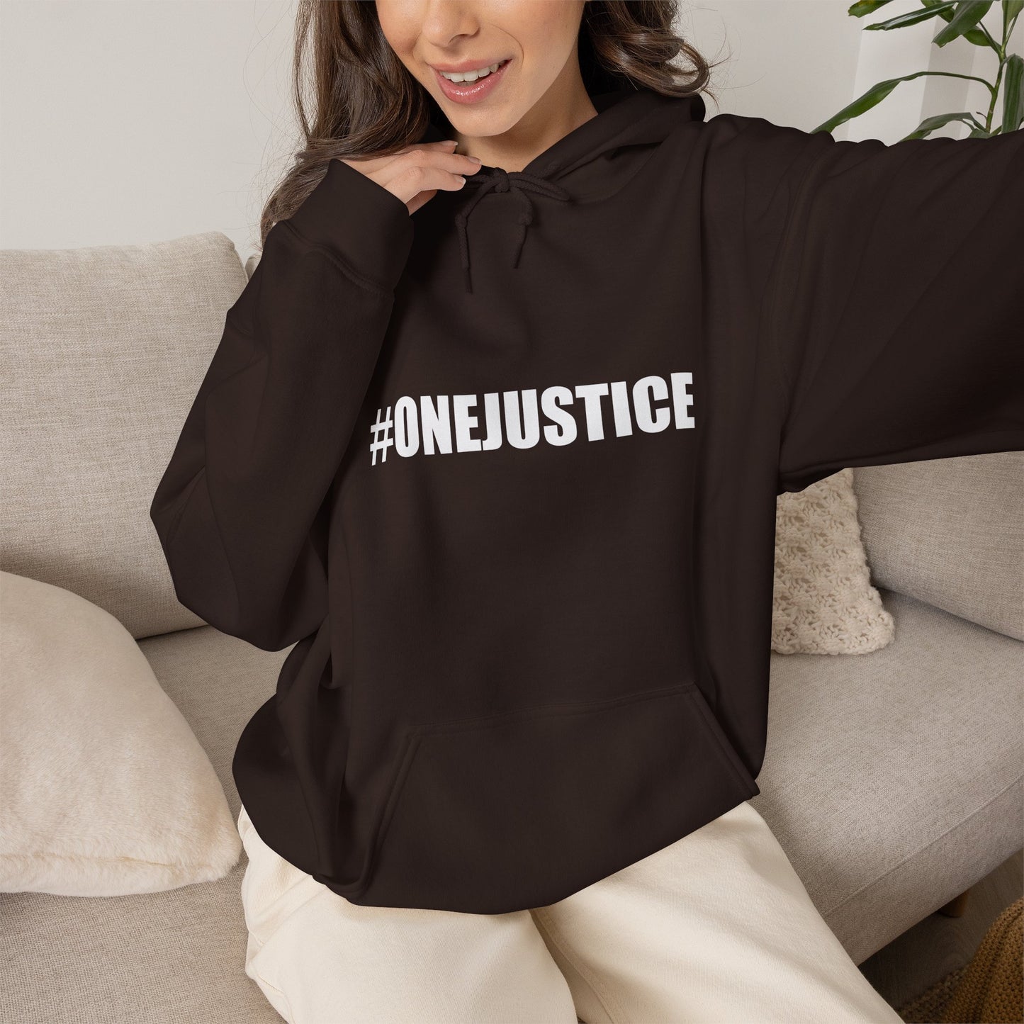 #OneJustice Hoodie — #ProsecutethePowerful Pullover