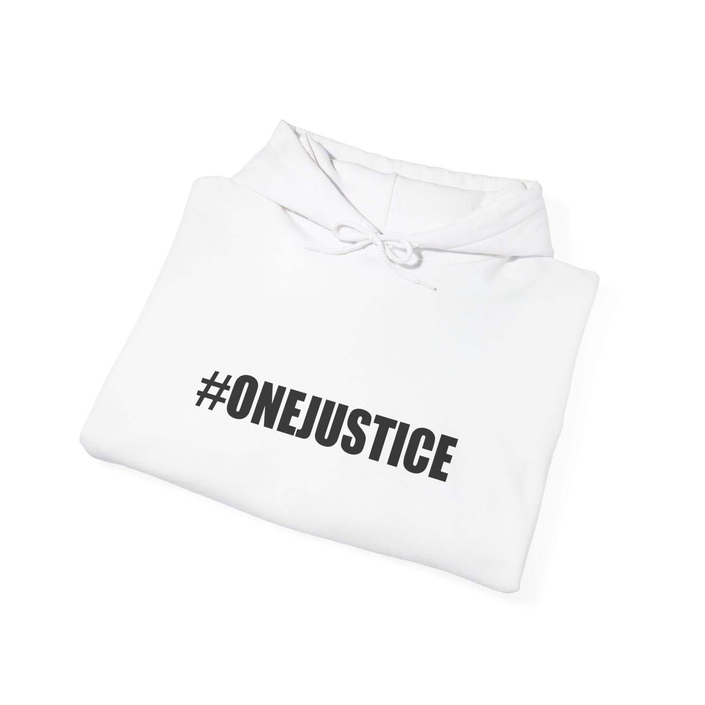 #OneJustice Hoodie — #ProsecutethePowerful Pullover