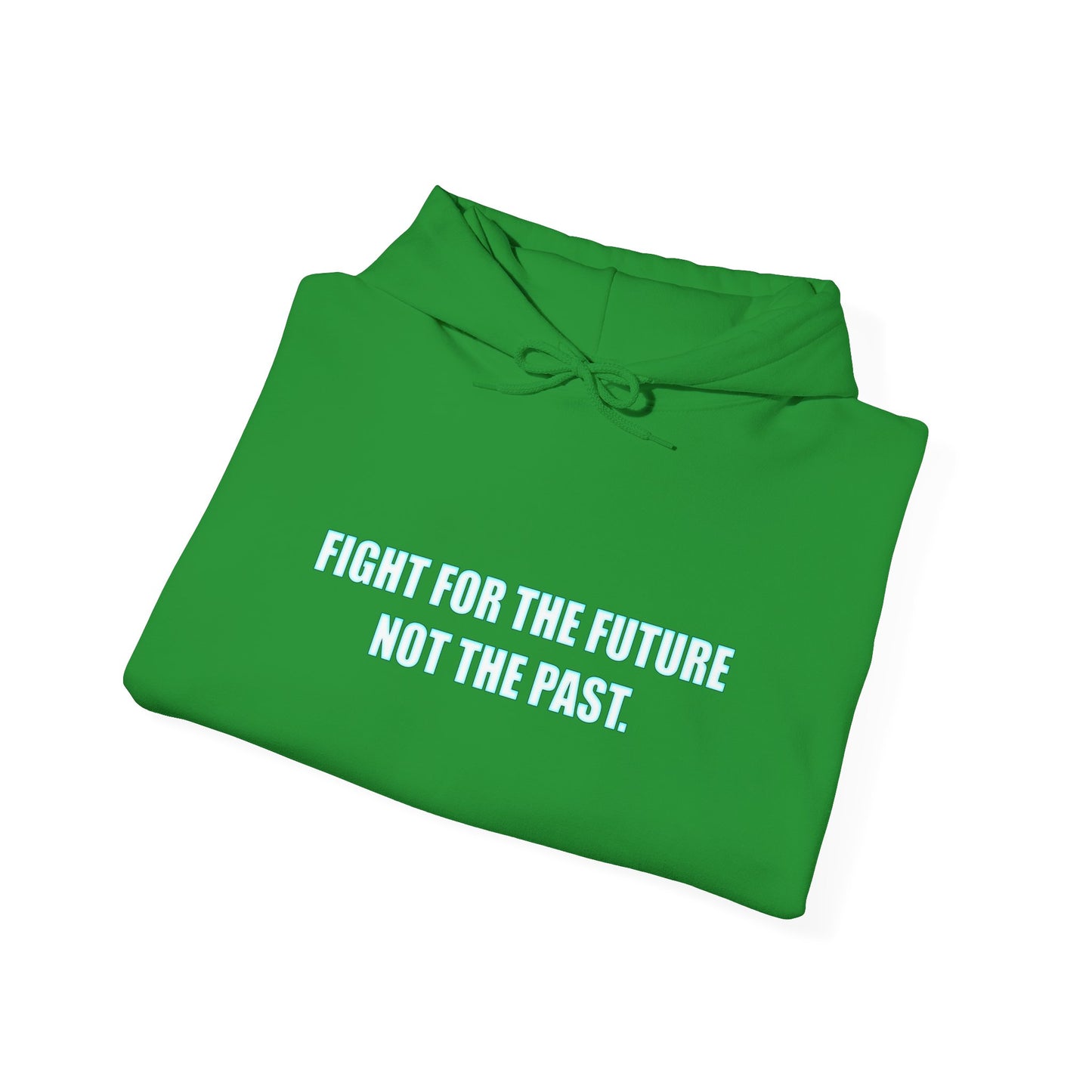 Hoodie - "Fight for the Future Not the Past" Inspirational Protest Hoodie
