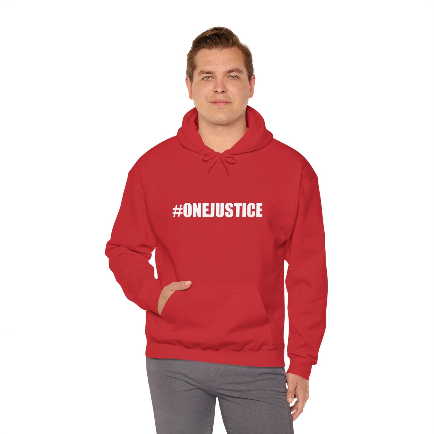 #OneJustice Hoodie — #ProsecutethePowerful Pullover