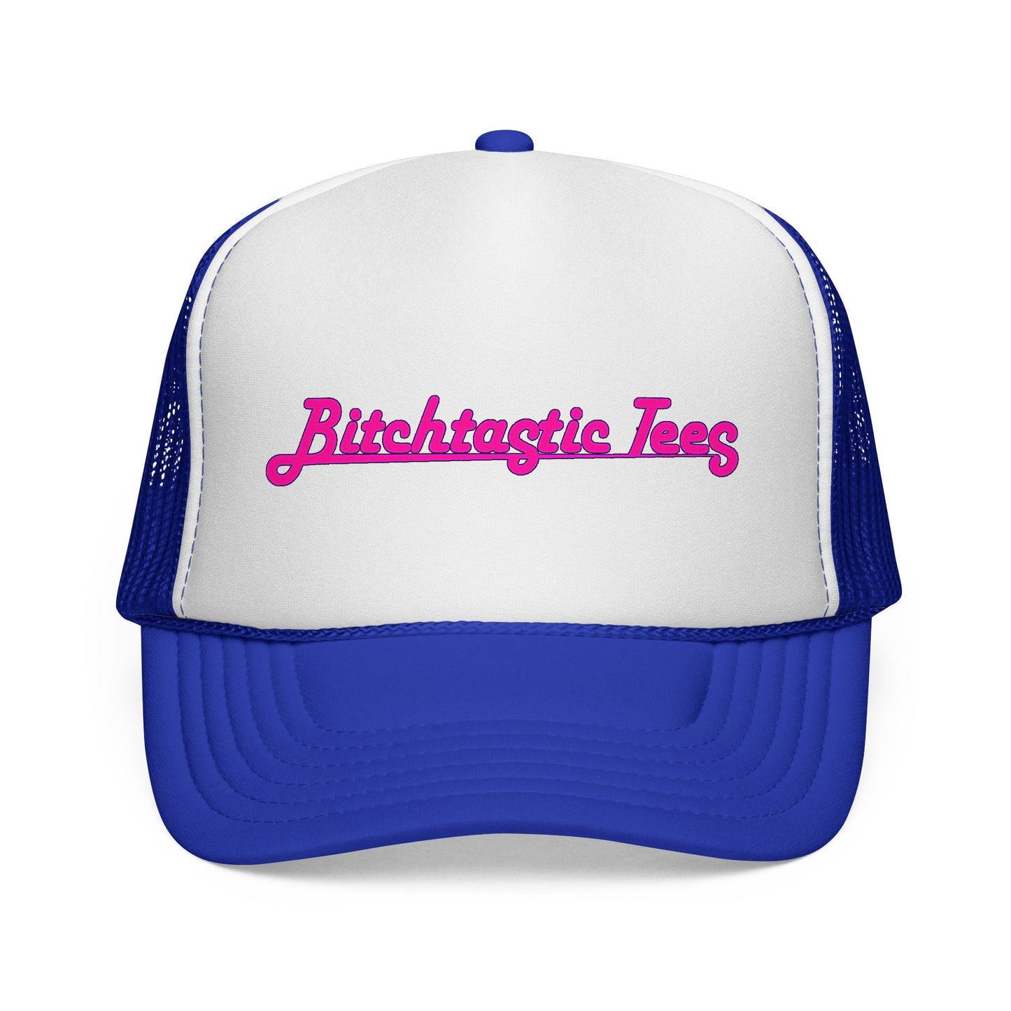 Trucker Cap — 'Bitchtastic Tees' Retro Script Foam Trucker Hat