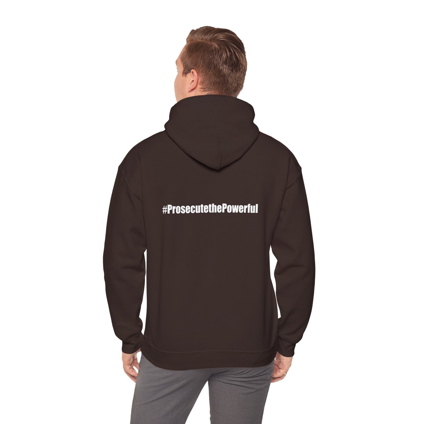 #OneJustice Hoodie — #ProsecutethePowerful Pullover