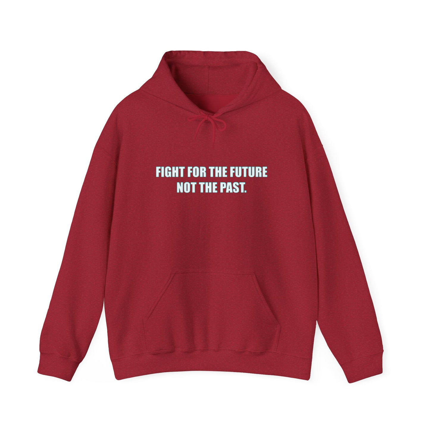 Hoodie - "Fight for the Future Not the Past" Inspirational Protest Hoodie