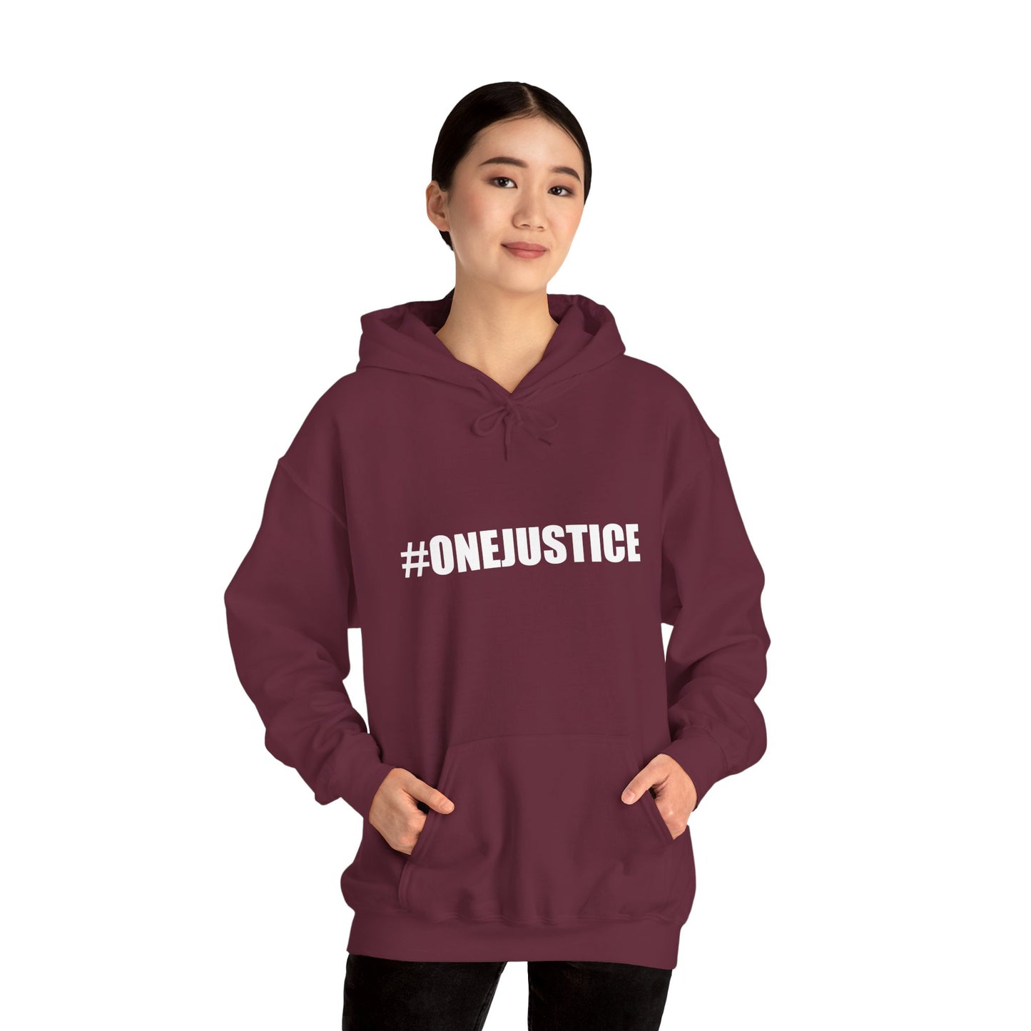 #OneJustice Hoodie — #ProsecutethePowerful Pullover
