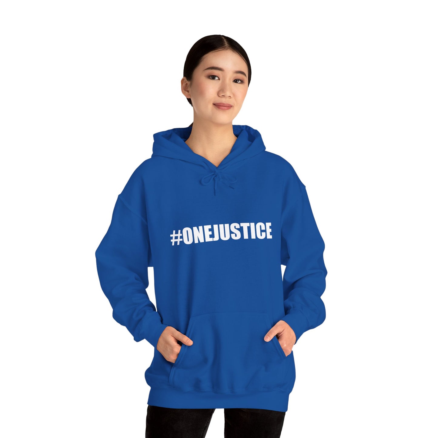 #OneJustice Hoodie — #ProsecutethePowerful Pullover