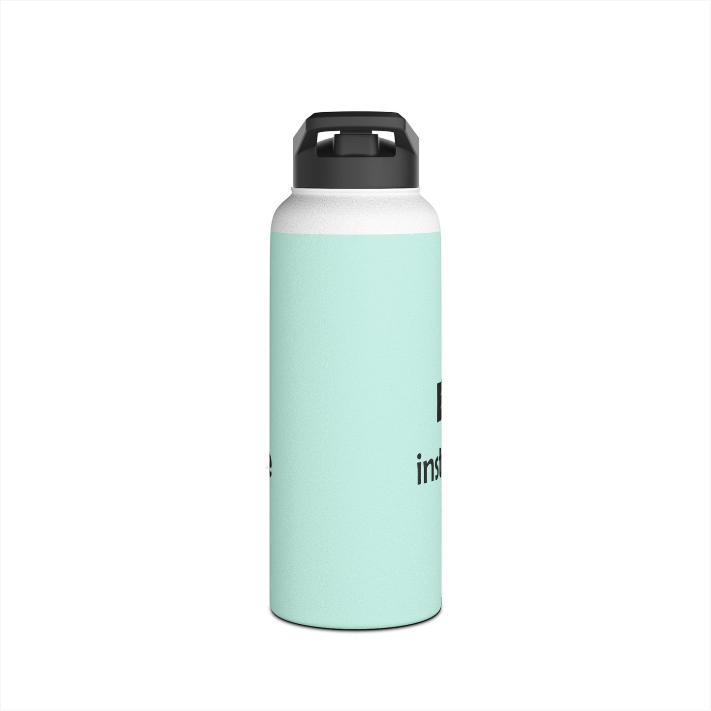 Stainless Steel Water Bottle — "Eat a Dick" Mint Travel Bottle