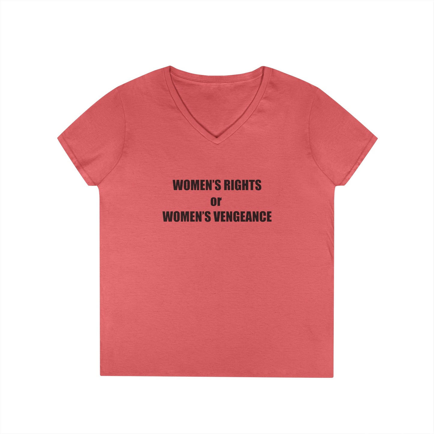 Women's Rights or Women's Vengeance V-Neck Tee