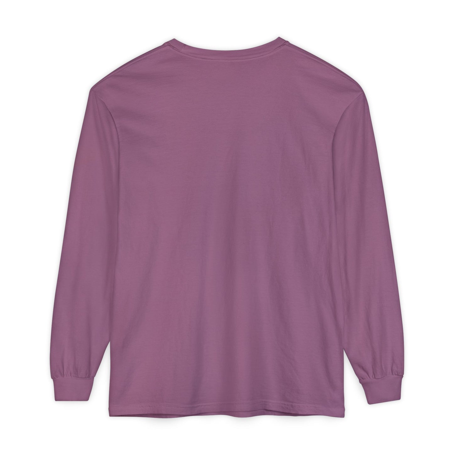 Invitation Only Long Sleeve Tee — Minimal Pink Text Graphic