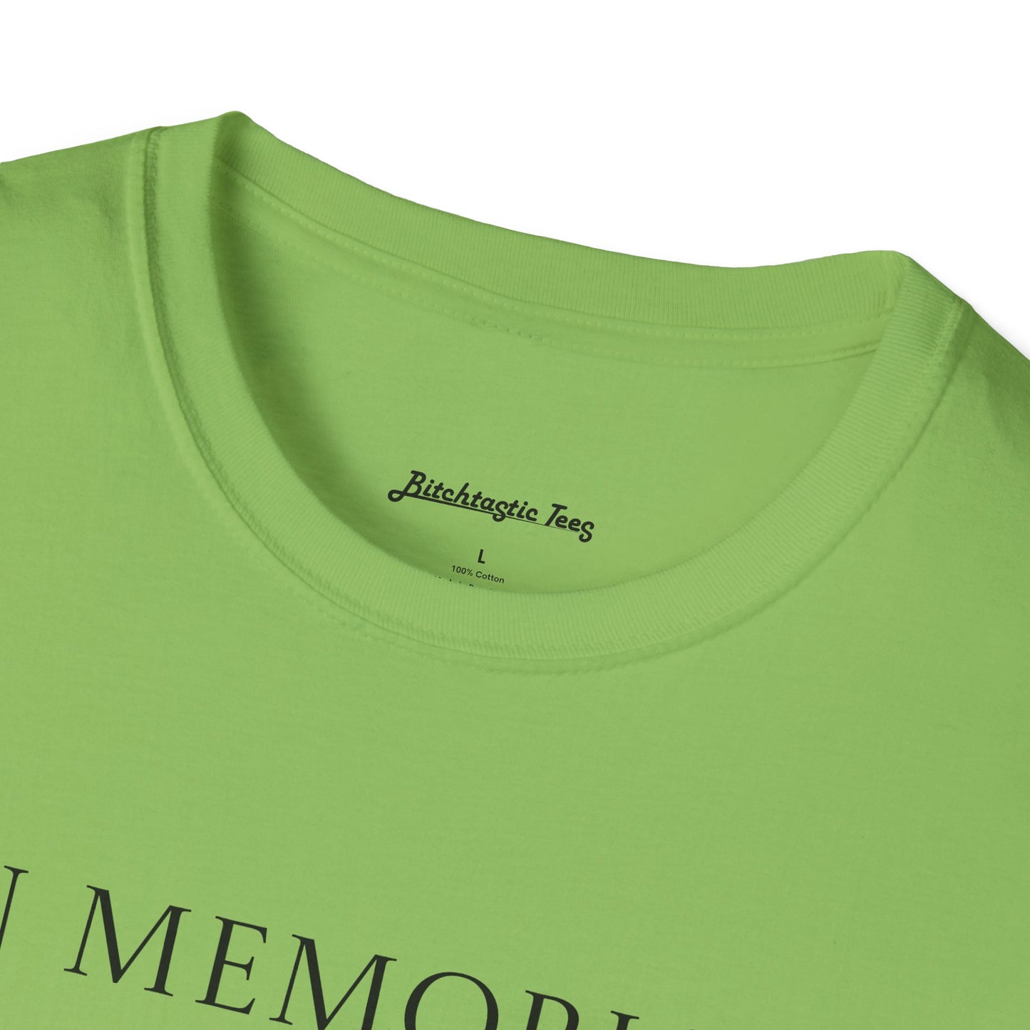In Memoriam Skull Graphic T-Shirt, Unisex Casual Tee in Remembrance for the Death of Liberty