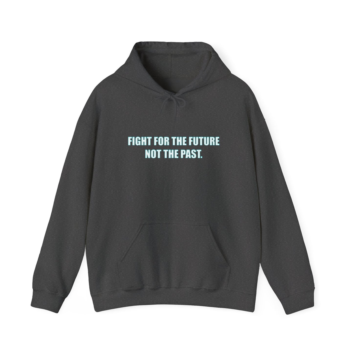 Hoodie - "Fight for the Future Not the Past" Inspirational Protest Hoodie