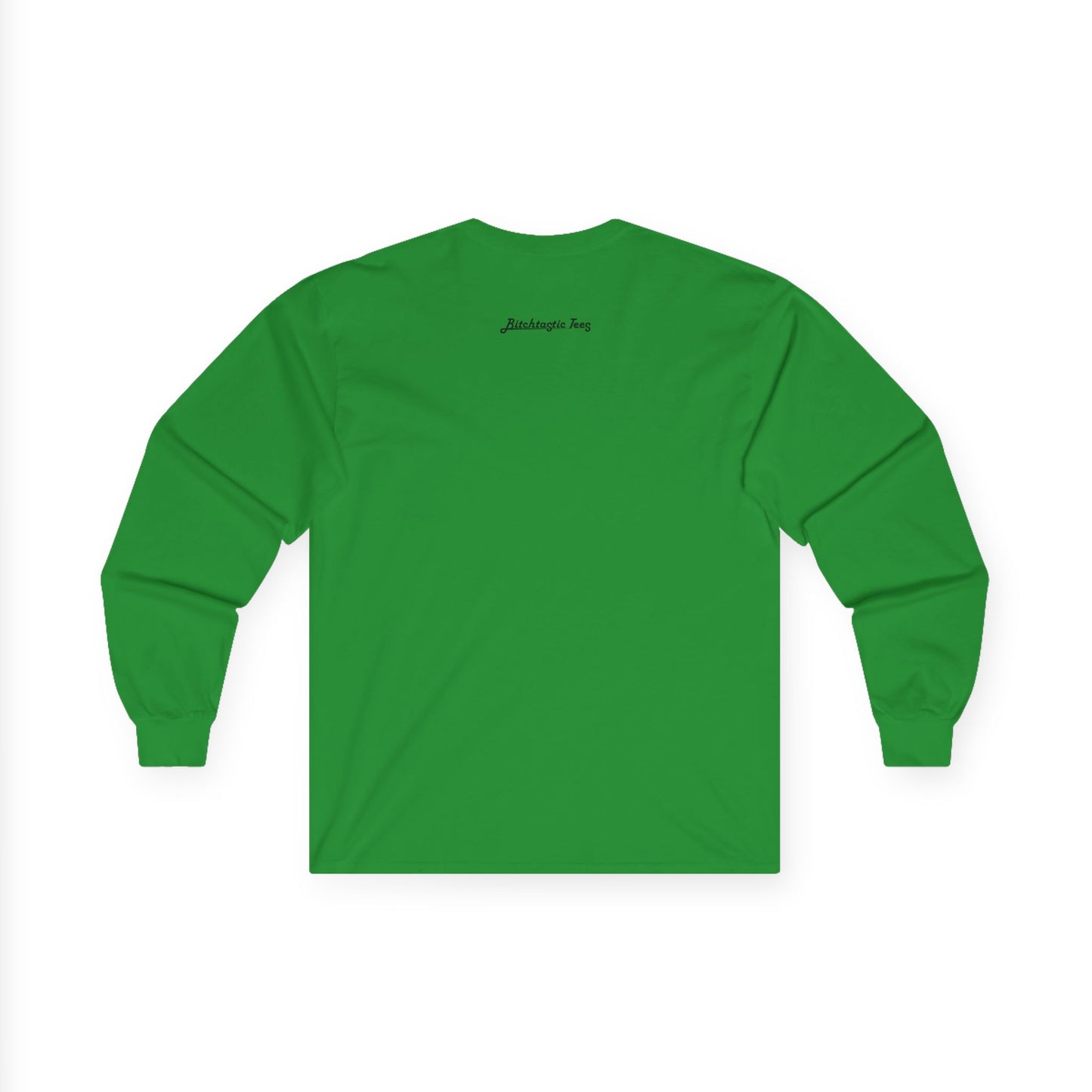 Long Sleeve Tee — "no joy. just memes." Minimalist Meme Shirt