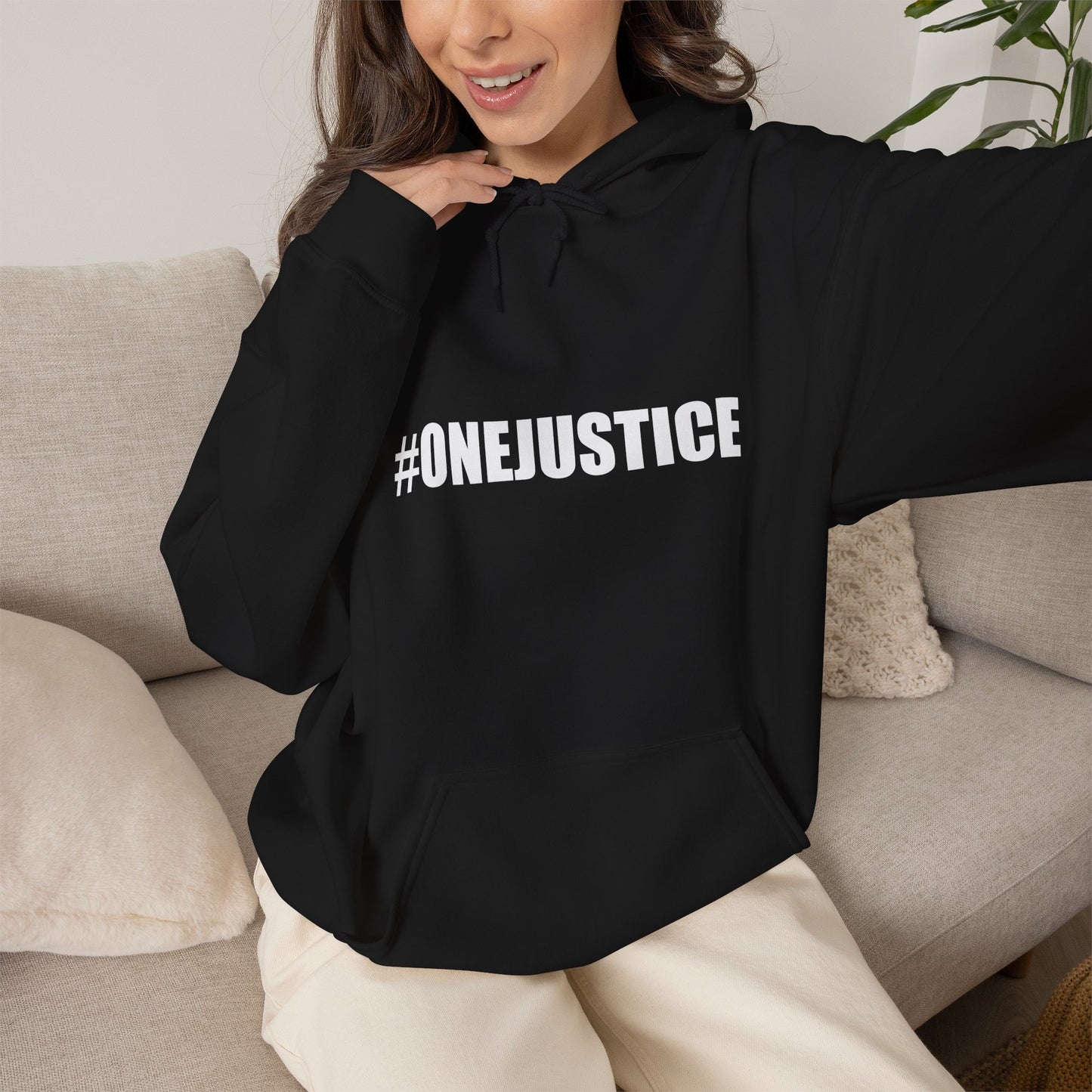 #OneJustice Hoodie — #ProsecutethePowerful Pullover
