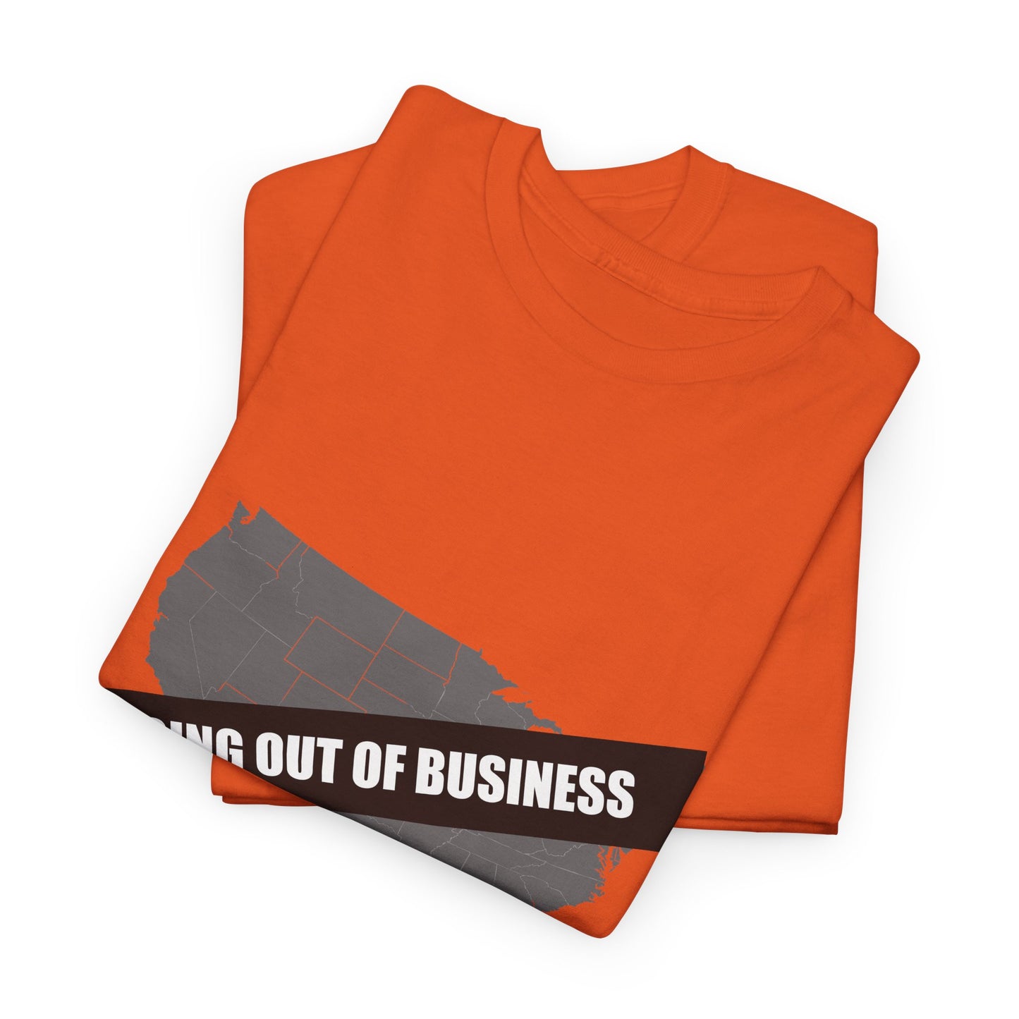T‑Shirt — "Going Out of Business" USA Map Graphic Tee