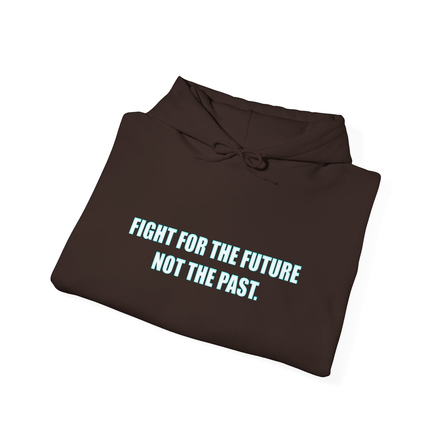 Hoodie - "Fight for the Future Not the Past" Inspirational Protest Hoodie