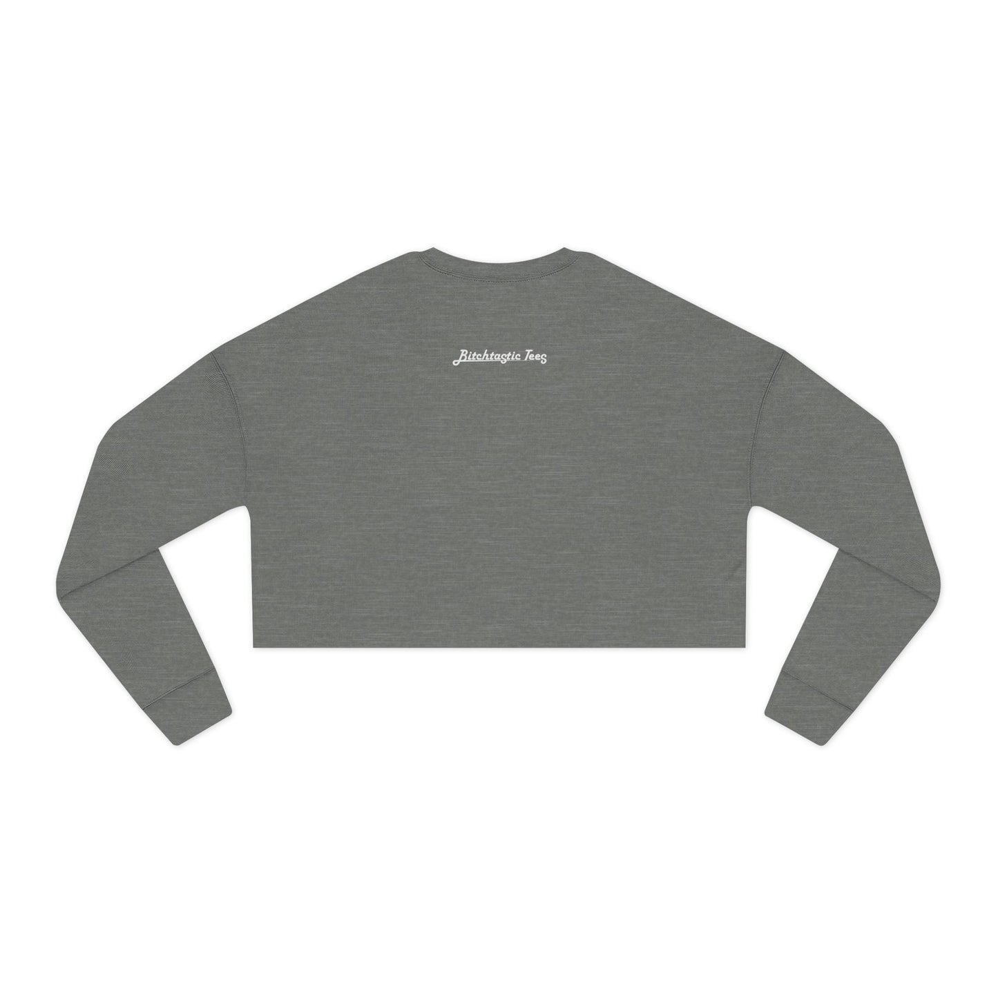 FIRE. Cropped Sweatshirt — Women's Casual Graphic Crop Top
