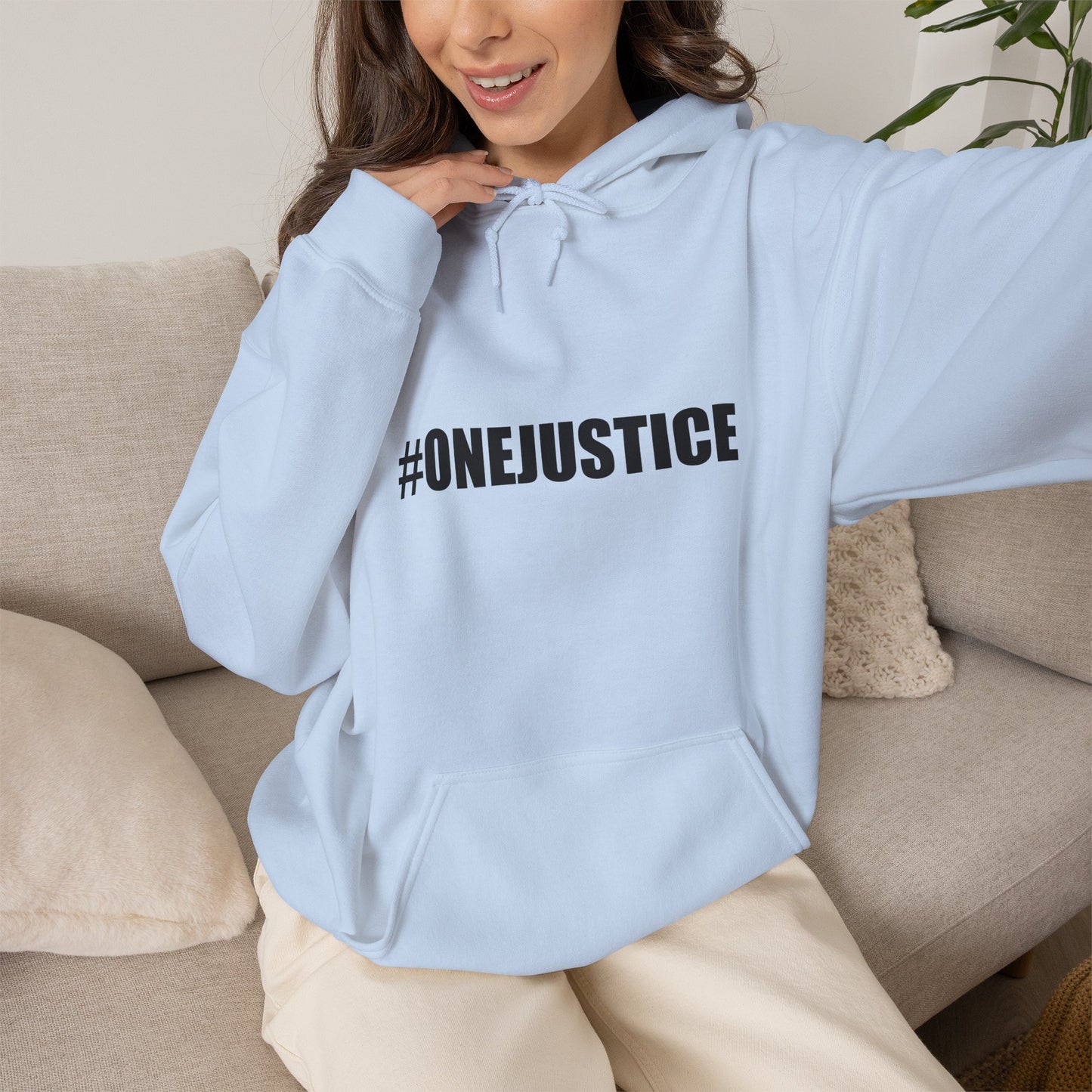 #OneJustice Hoodie — #ProsecutethePowerful Pullover