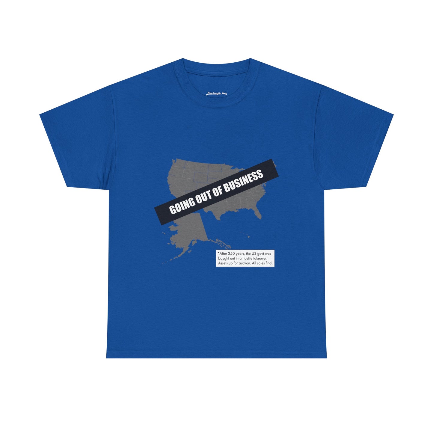 T‑Shirt — "Going Out of Business" USA Map Graphic Tee