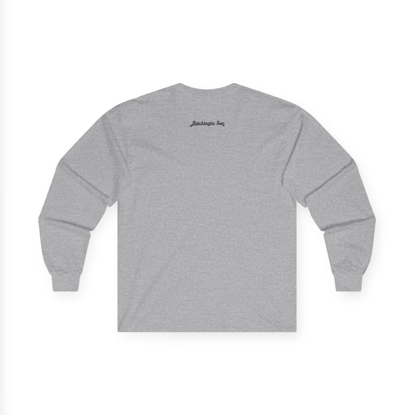 Graphic Squared Long Sleeve Tee — “Suck a Dick Instead of Being One”