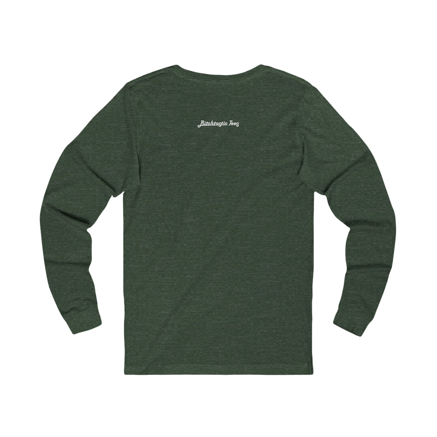 Long Sleeve Tee — Retro "Temp's Up Time's Up" Graphic
