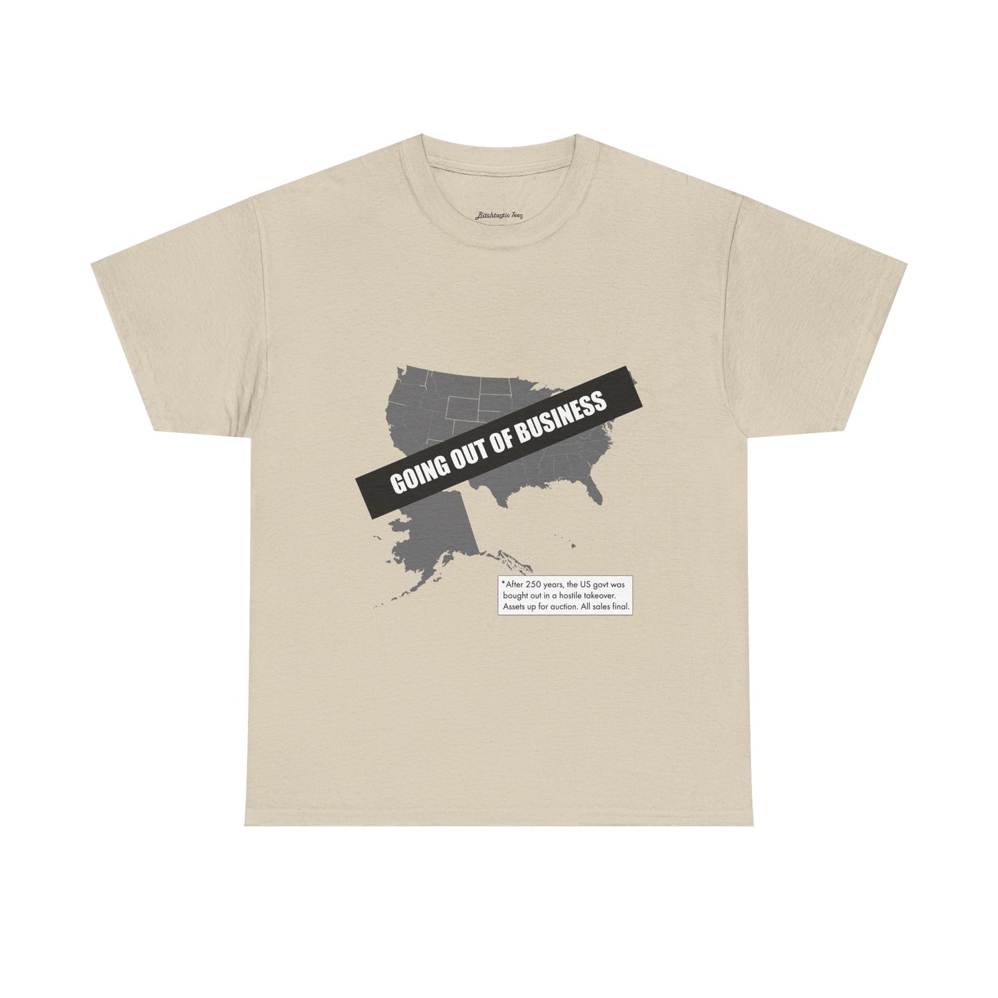 T‑Shirt — "Going Out of Business" USA Map Graphic Tee
