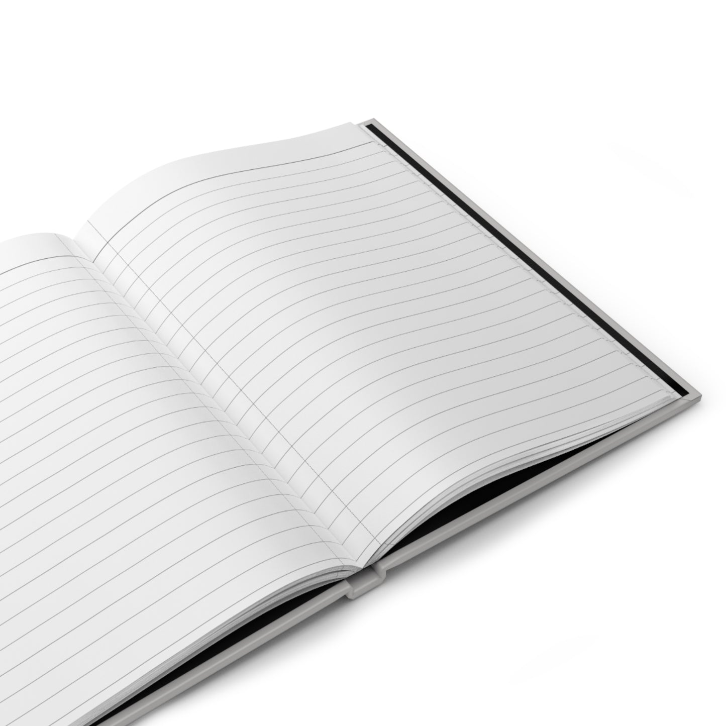 Hardcover Journal — "I'm a Little Homo (cidal)" Gray Skull Notebook