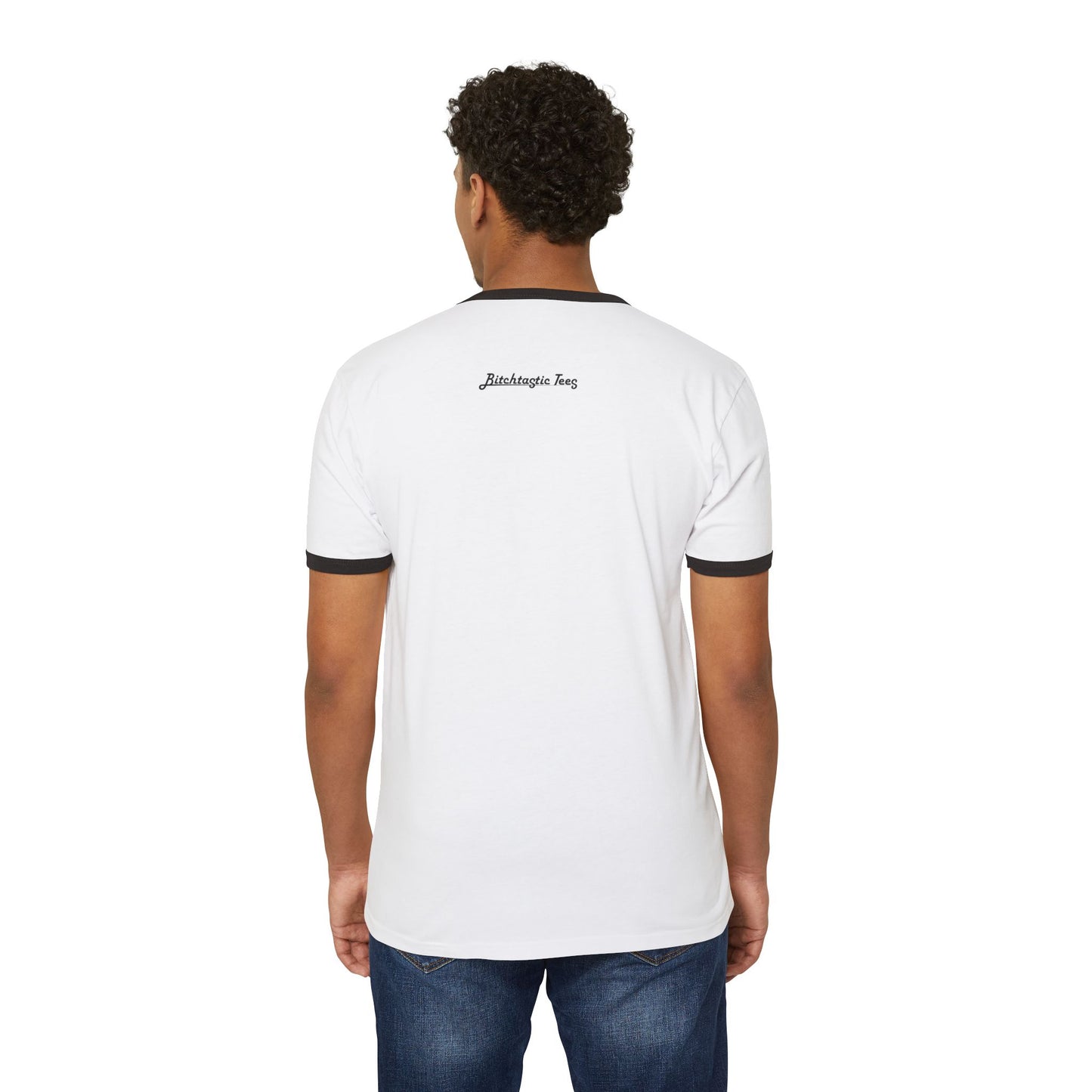 I Frighten Conservatives Ringer T‑Shirt — Rainbow Political Statement Tee