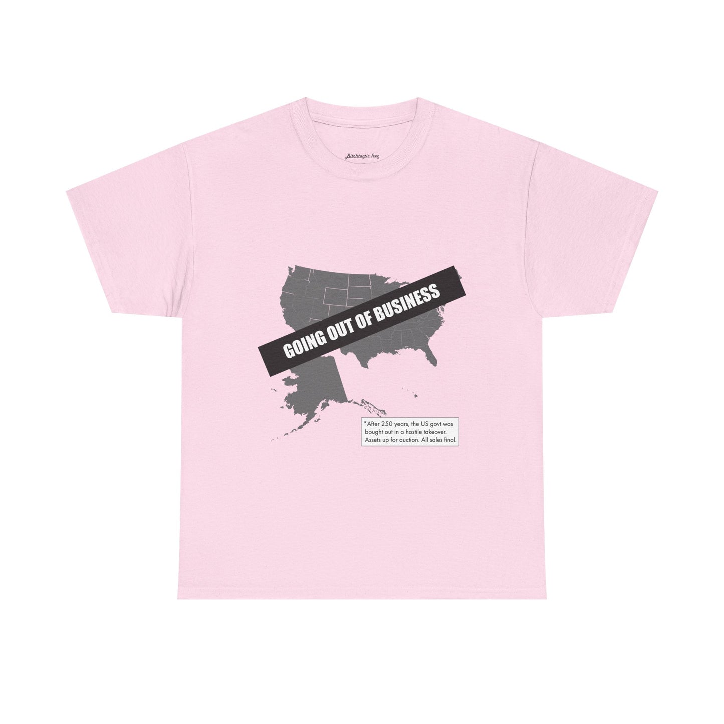 T‑Shirt — "Going Out of Business" USA Map Graphic Tee
