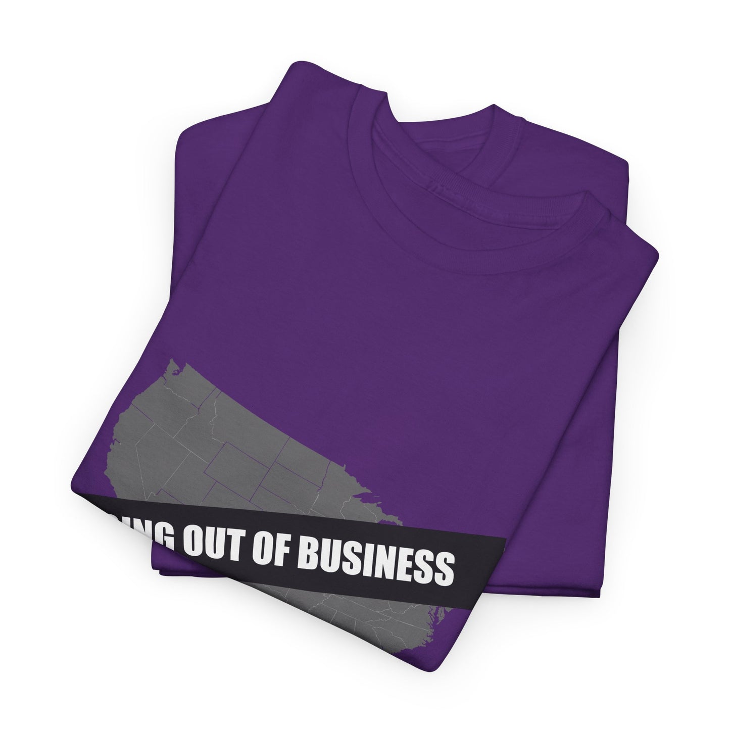 T‑Shirt — "Going Out of Business" USA Map Graphic Tee