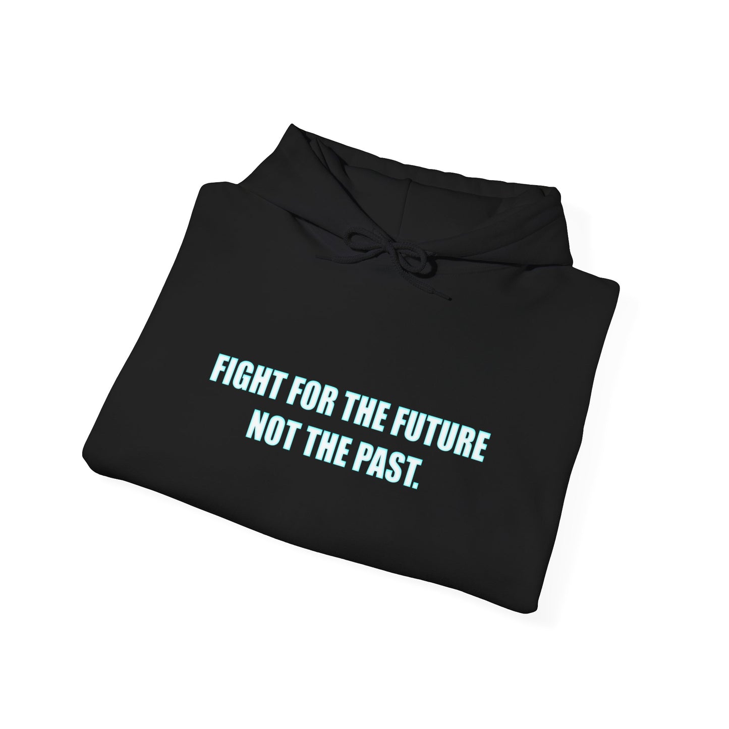 Hoodie - "Fight for the Future Not the Past" Inspirational Protest Hoodie