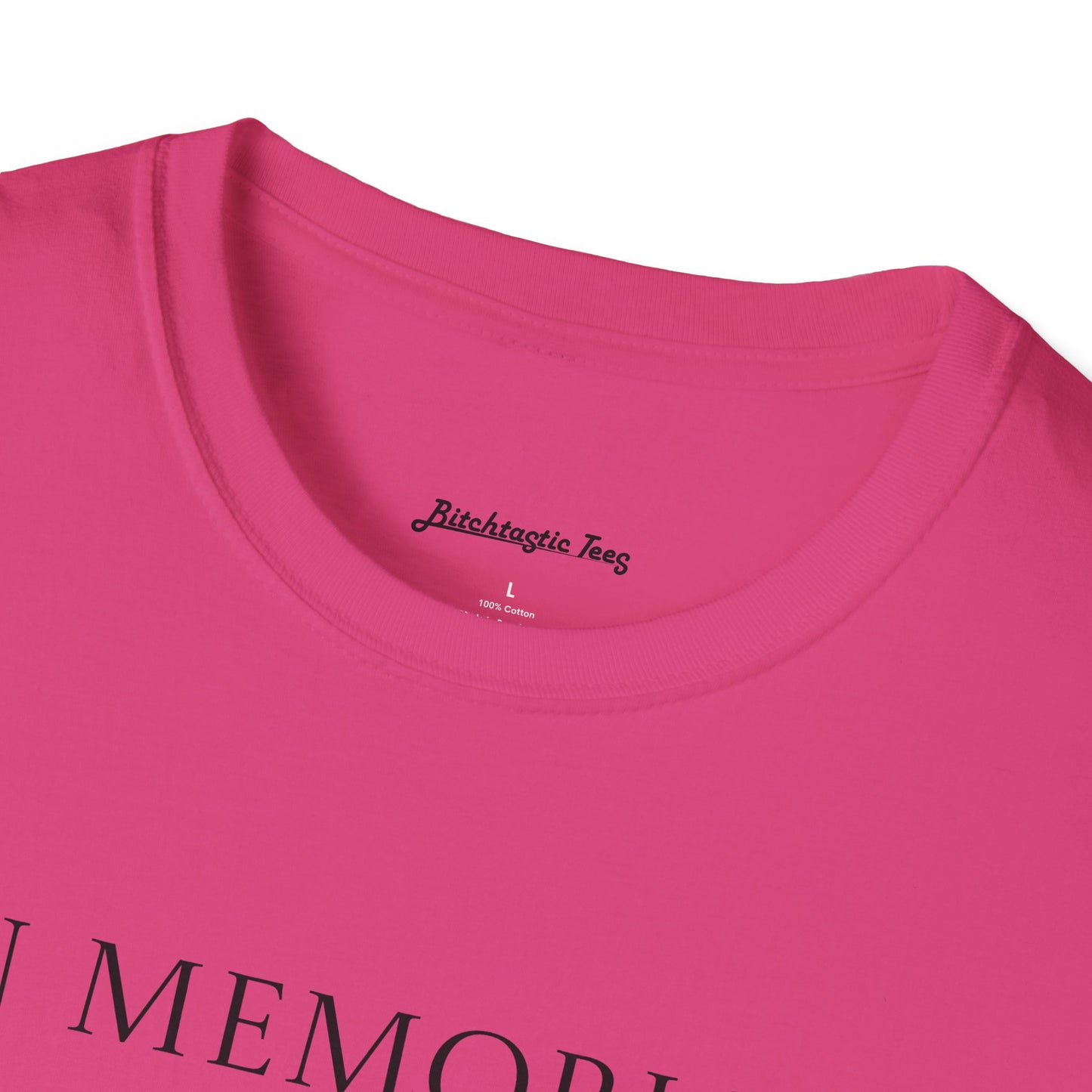 In Memoriam Skull Graphic T-Shirt, Unisex Casual Tee in Remembrance for the Death of Liberty