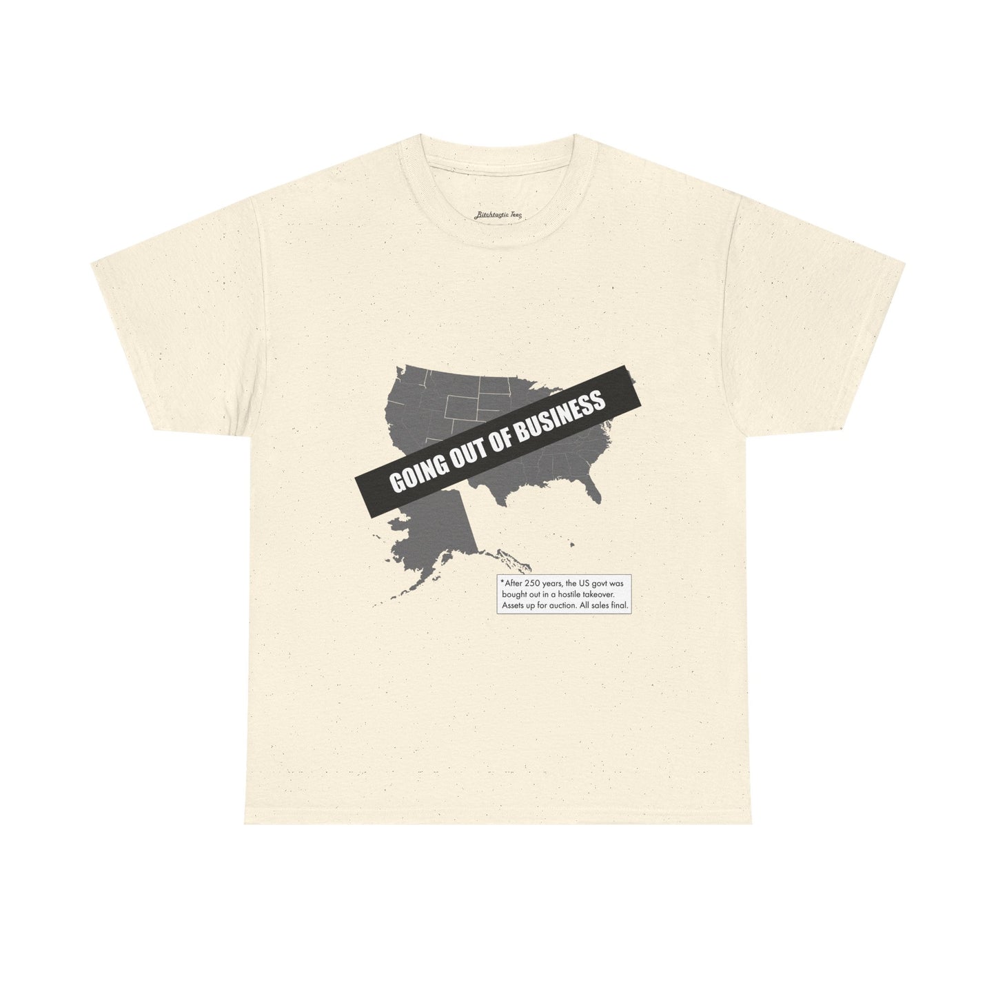 T‑Shirt — "Going Out of Business" USA Map Graphic Tee