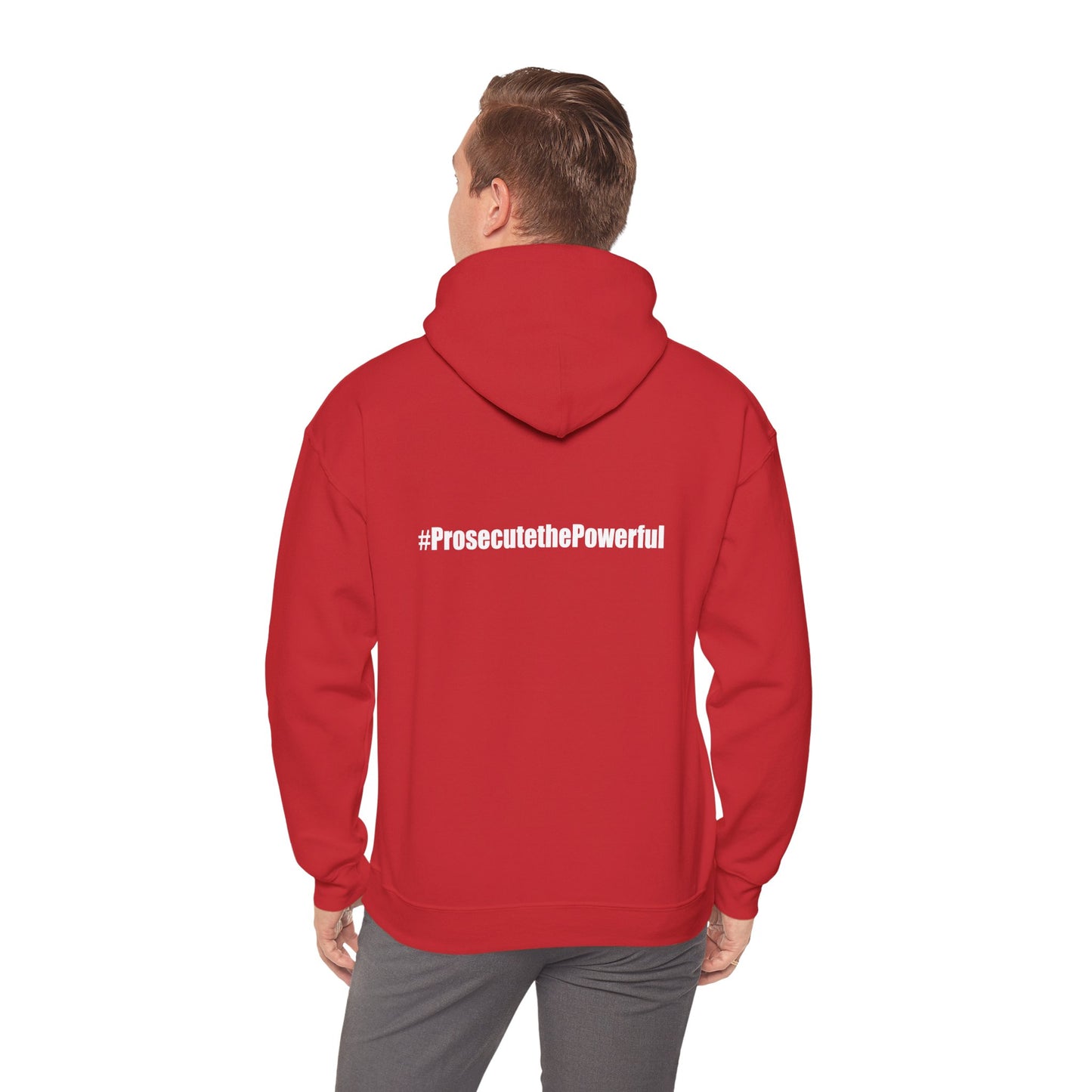 #OneJustice Hoodie — #ProsecutethePowerful Pullover
