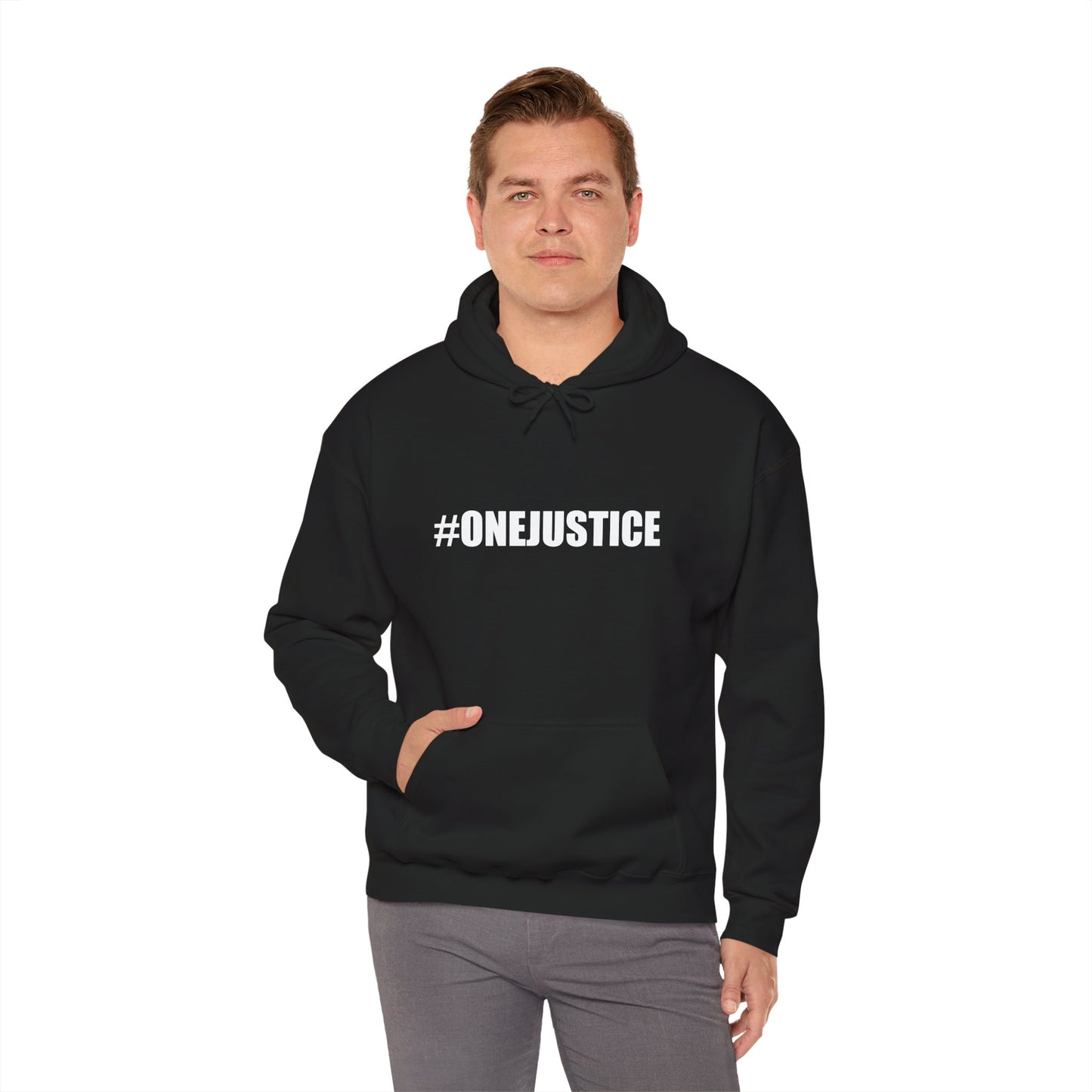 #OneJustice Hoodie — #ProsecutethePowerful Pullover
