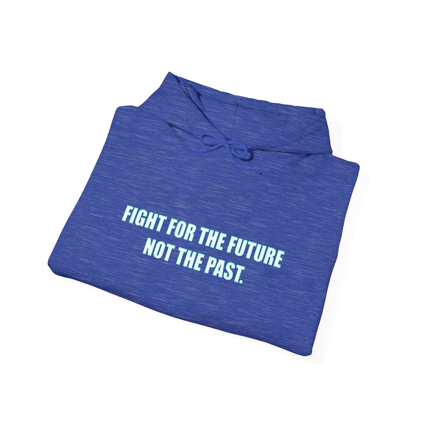Hoodie - "Fight for the Future Not the Past" Inspirational Protest Hoodie