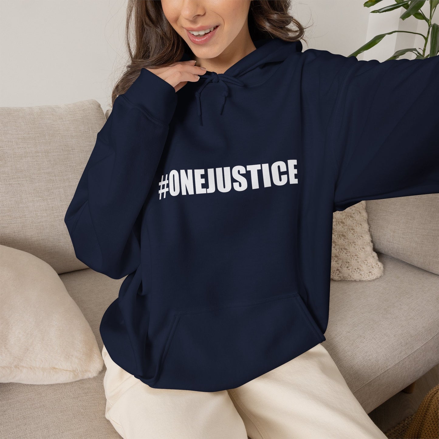#OneJustice Hoodie — #ProsecutethePowerful Pullover