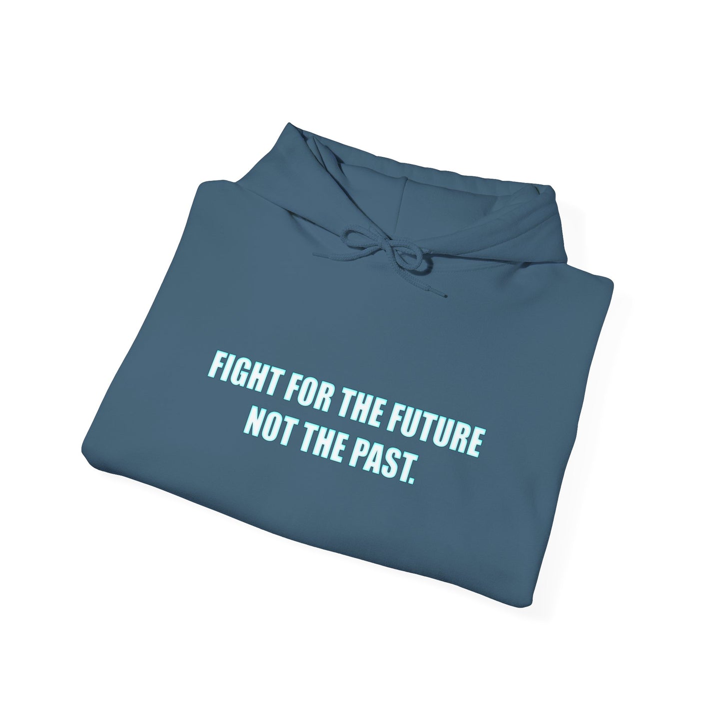 Hoodie - "Fight for the Future Not the Past" Inspirational Protest Hoodie