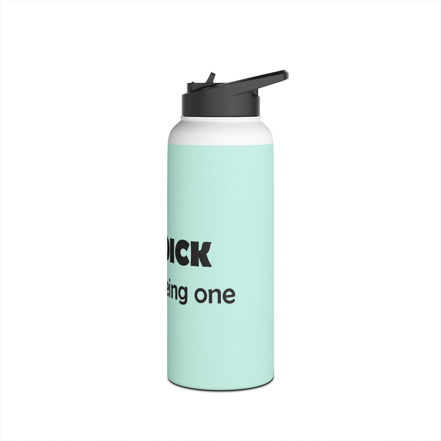 Stainless Steel Water Bottle — "Eat a Dick" Mint Travel Bottle